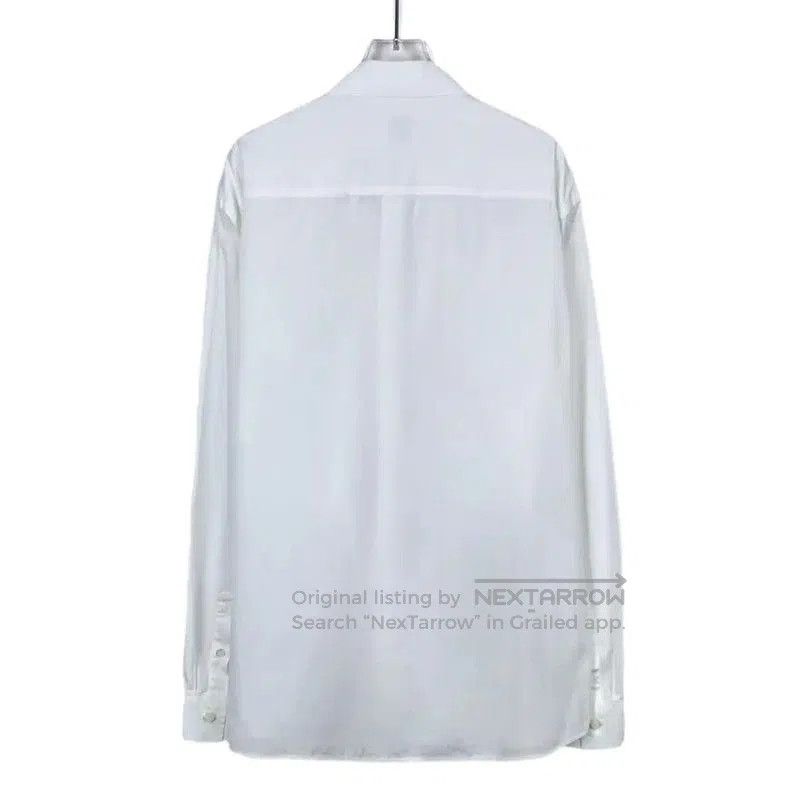 Other Burberry White Cotton Long Sleeve Shirt. Size XL / US 12-14 / IT 48-50 - 2 Thumbnail