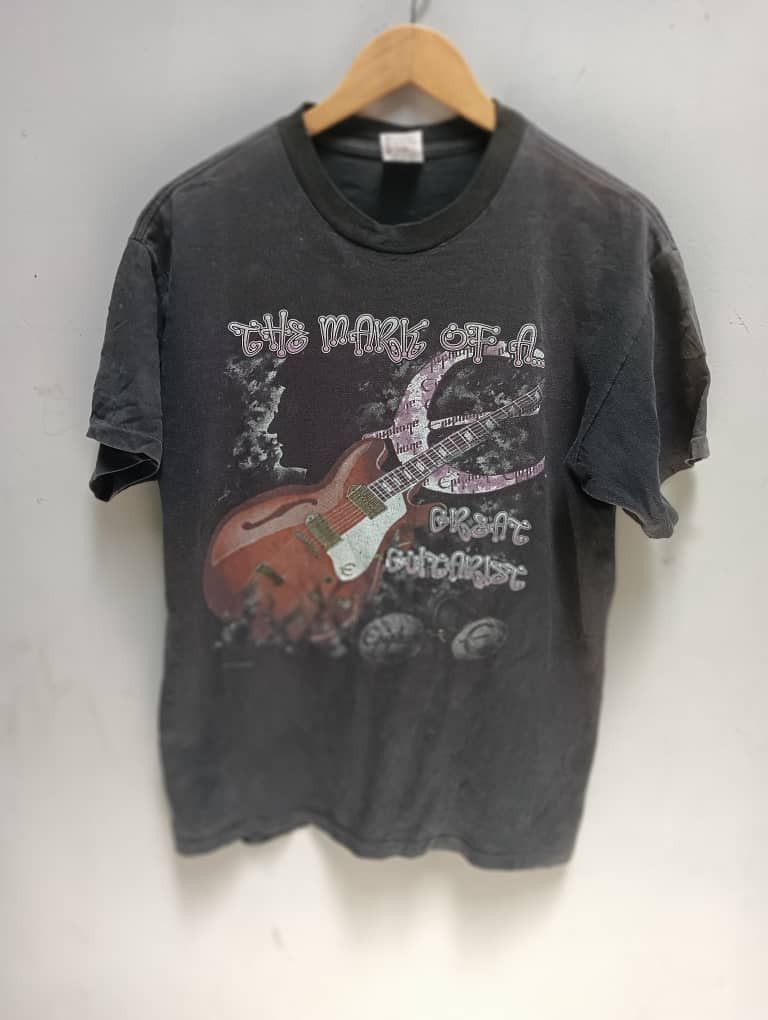 Band Tees × Vintage Vintage Epiphone classic guitar 90s tshirts Size US L / EU 52-54 / 3 - 1 Thumbnail