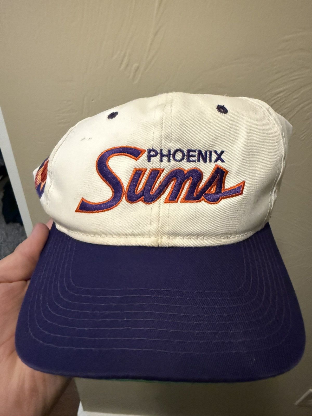 Sports Specialties Vintage Phoenix Suns Sports Specialities Script Hat SnapBack Size ONE SIZE - 2 Thumbnail