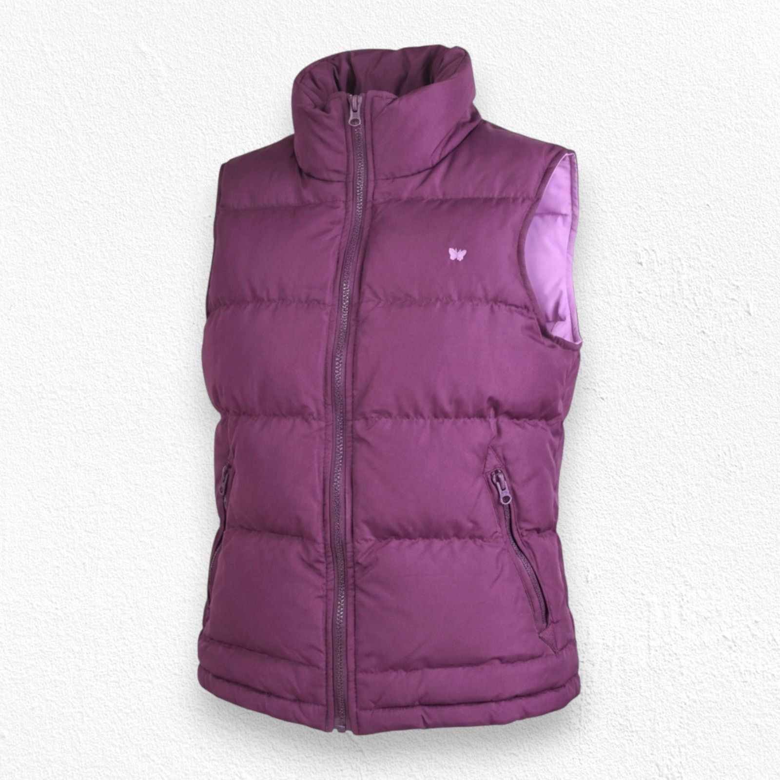Aeropostale Y2K Aeropostale Purple Puffer Vest Size Medium Size M / US 6-8 / IT 42-44 - 1 Thumbnail