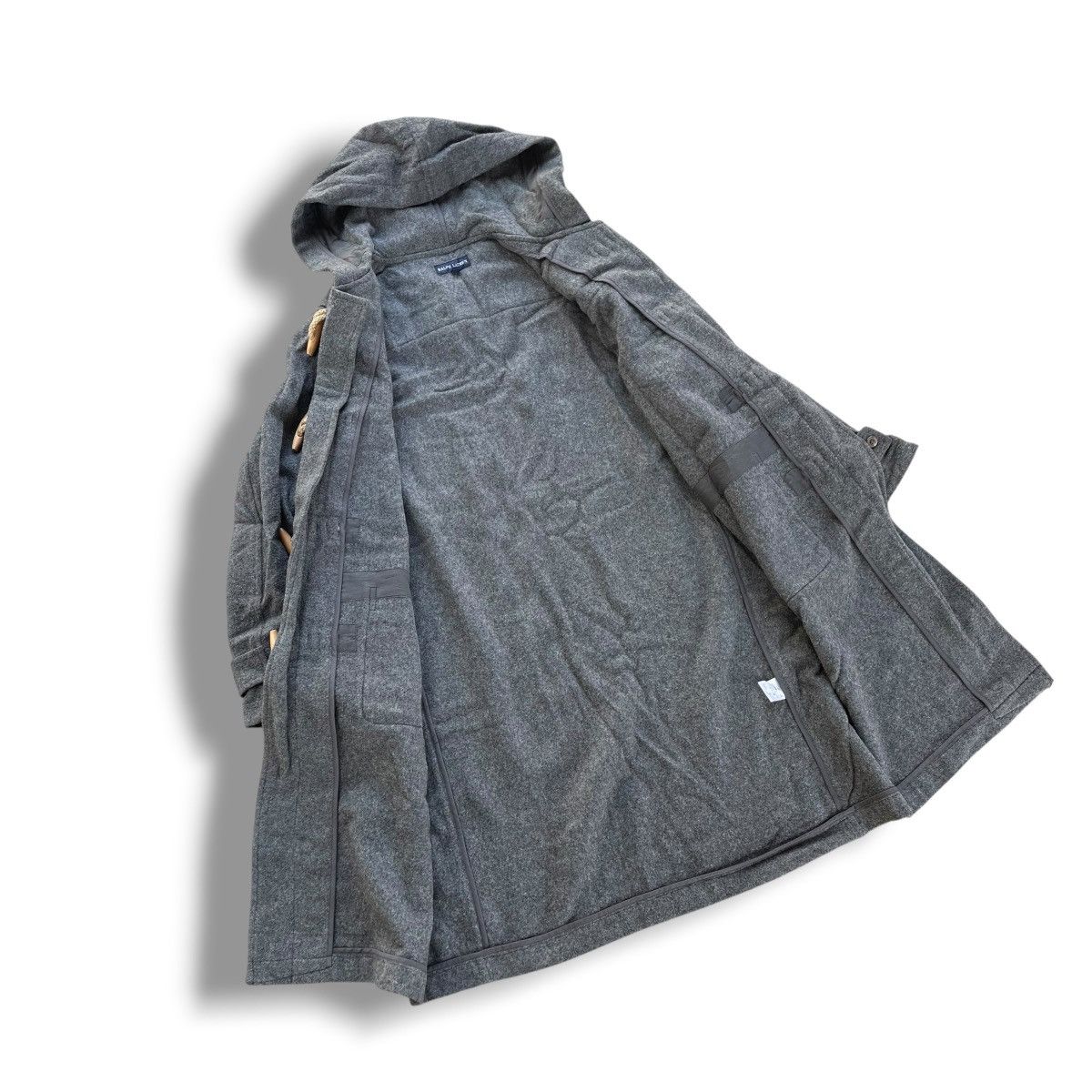 Ralph Lauren RL RALPH LAUREN WOOL DUFFLE HOODIE COAT JACKET Size US L / EU 52-54 / 3 - 9 Thumbnail