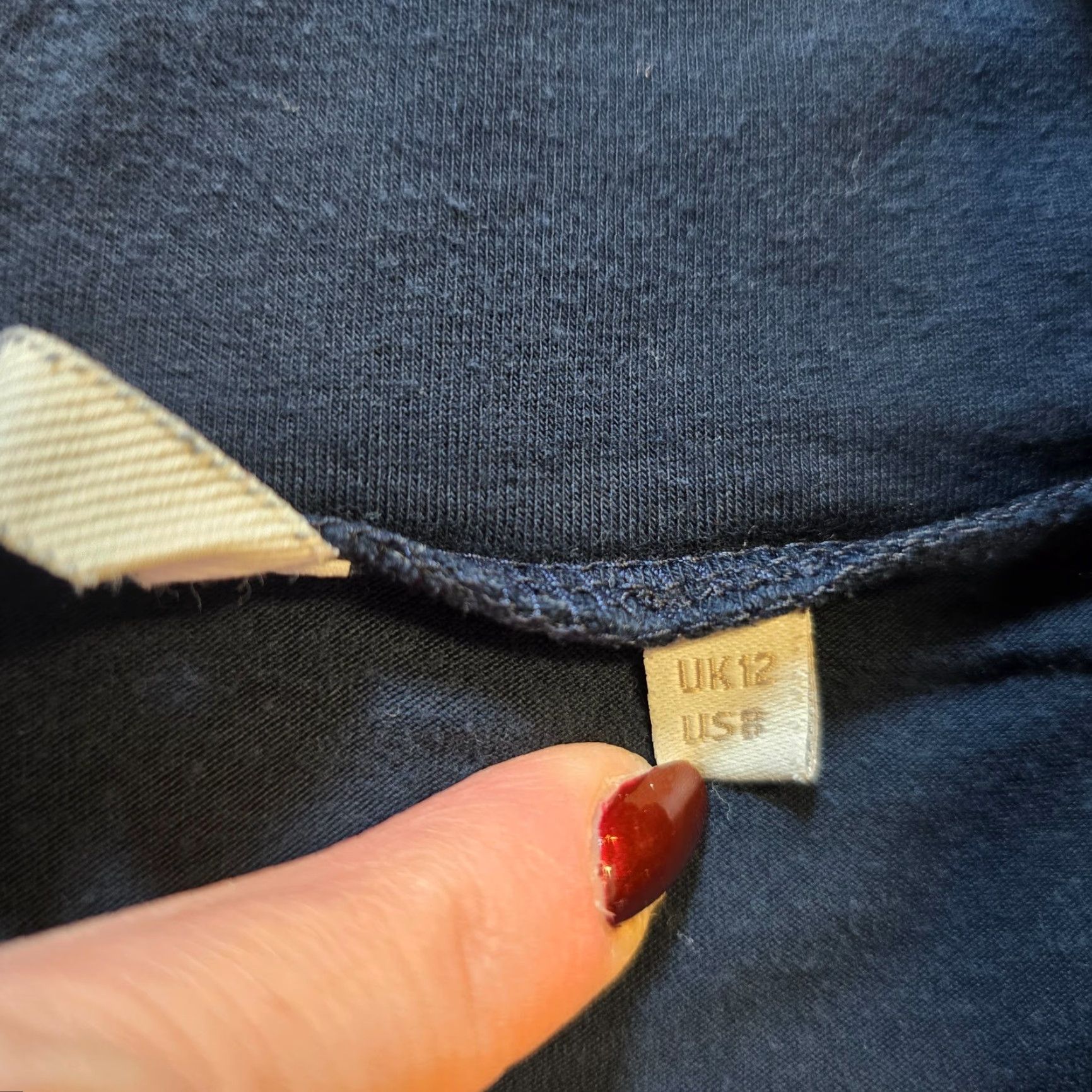 Boden Boden Pants Womens Size 8 Navy Blue Wide Leg Pull On Lounge Comfort Casual Yoga Size 30" / US 8 / IT 44 - 5 Thumbnail