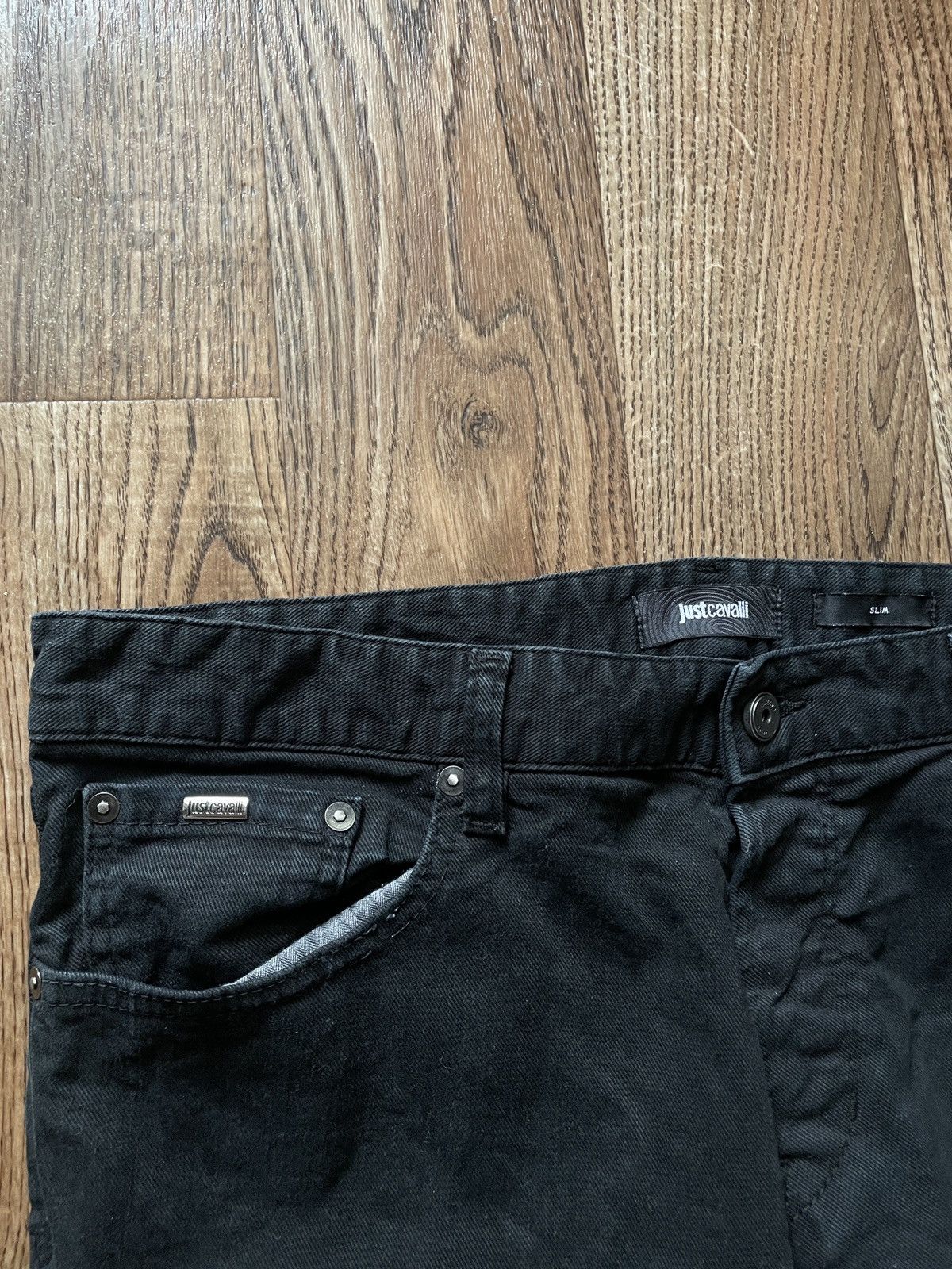 Just Cavalli Just Cavalli Jeans Y2K Black Denim Pants Men’s size 34/48 Size US 34 / EU 50 - 8 Thumbnail