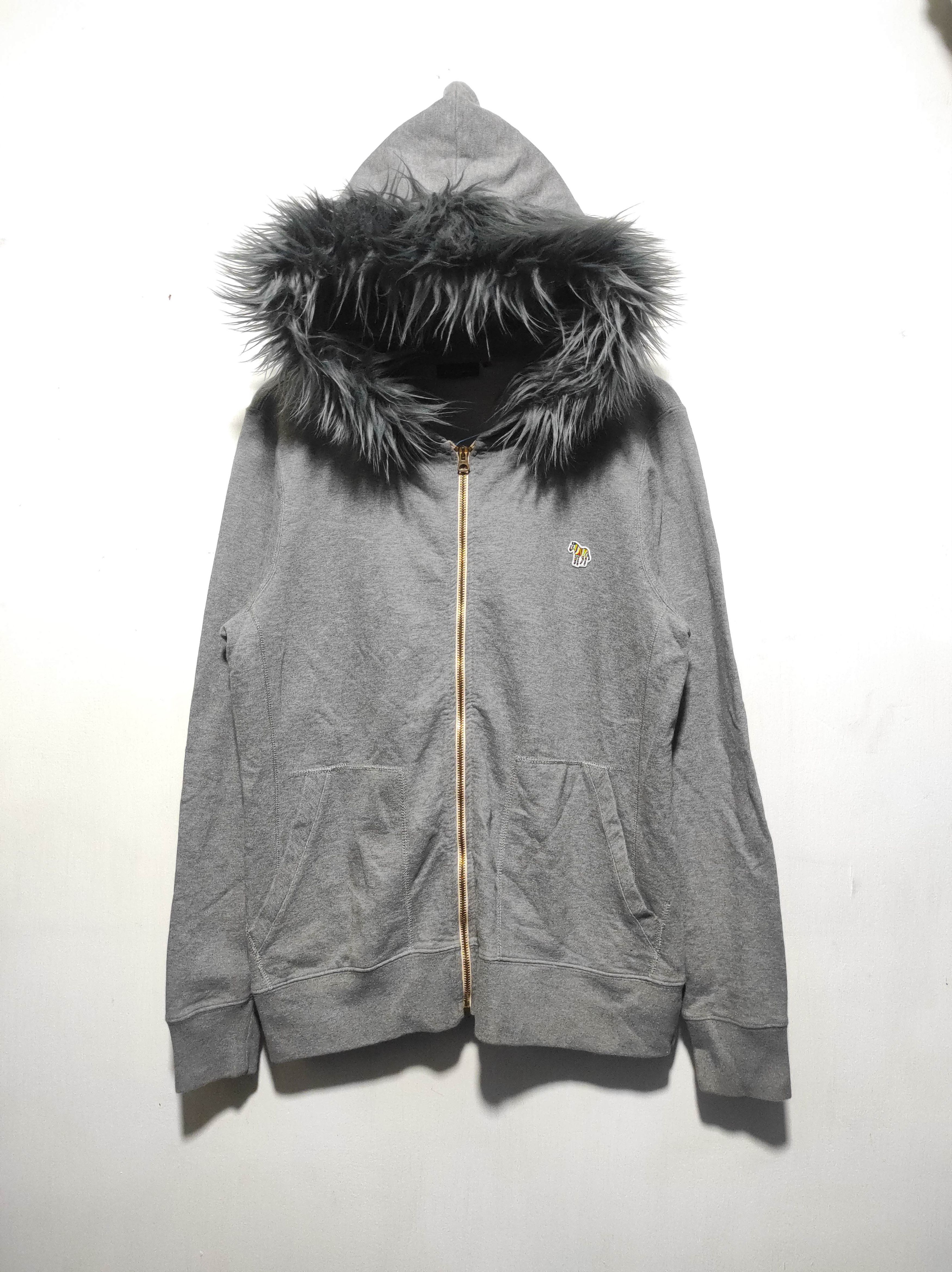 Paul Smith Paul Smith Jeans Zip Fur Hoodie LGB IfSixWasNine style Size US L / EU 52-54 / 3 - 2 Thumbnail