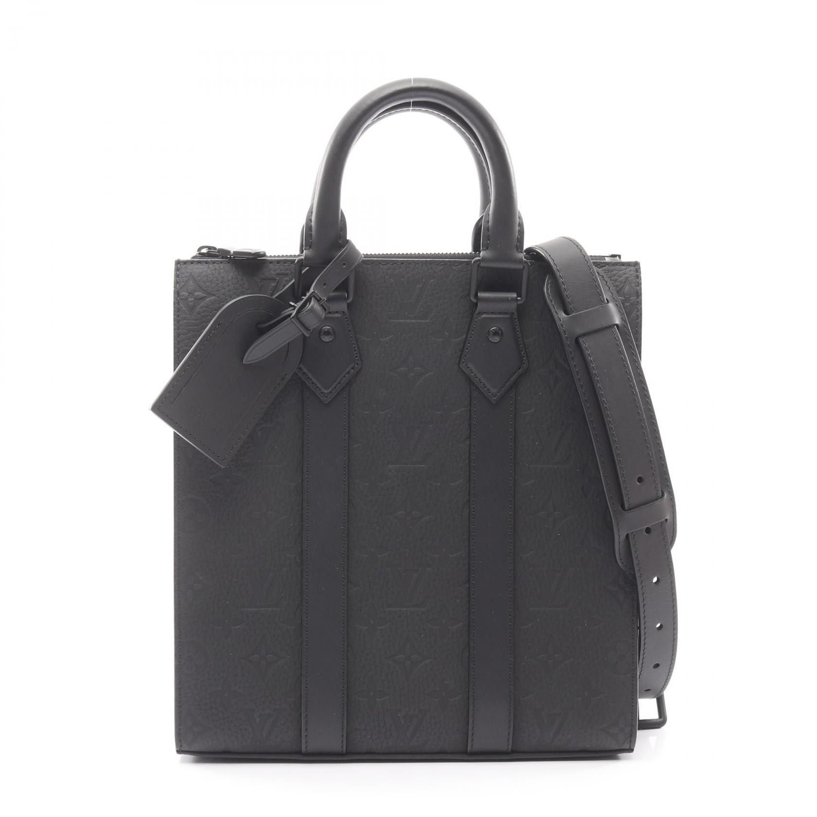 Louis Vuitton Louis Vuitton Louis Vuitton Sac Plat Cross Monogram Taurillon Leather Tote Bag Leather Tote Bag M21884 DUTY FREE for USA Size ONE SIZE - 1 Thumbnail