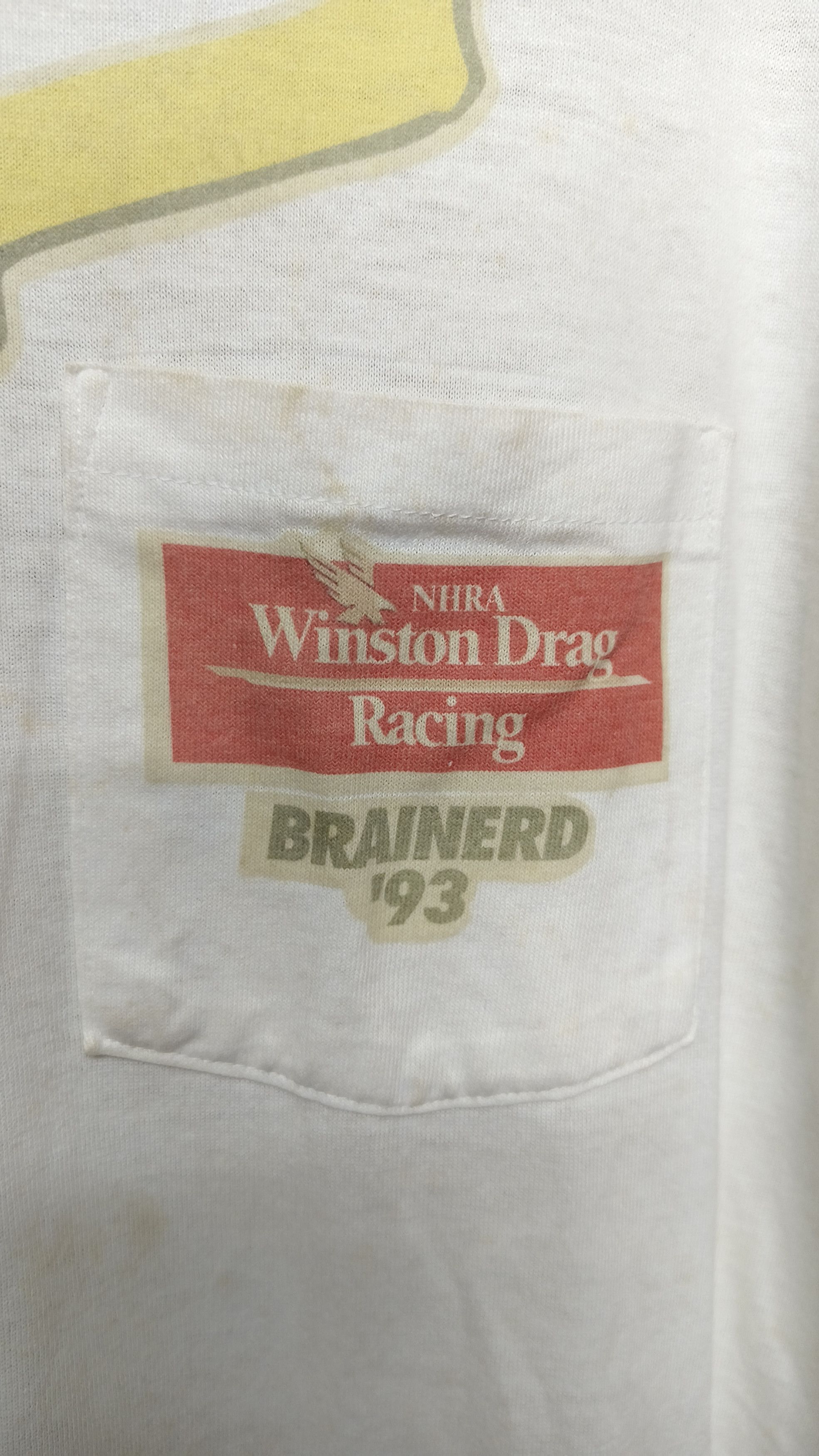 Other vintage 90s WINSTON DRAG RACING - BRAINERD 93 Size US XL / EU 56 / 4 - 4 Thumbnail