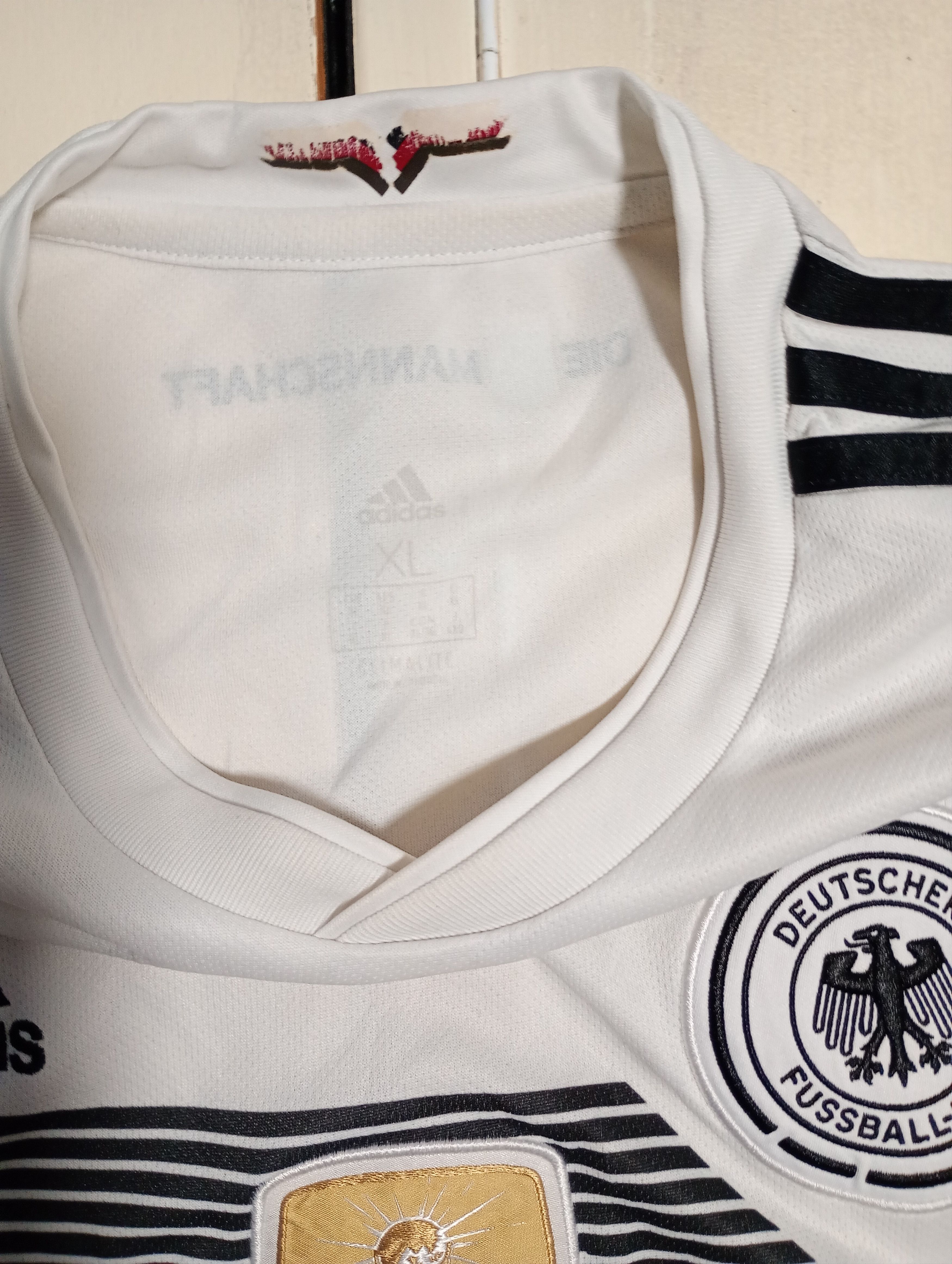Adidas Adidas Germany Home Jersey 2017-2018 Size US XL / EU 56 / 4 - 9 Thumbnail