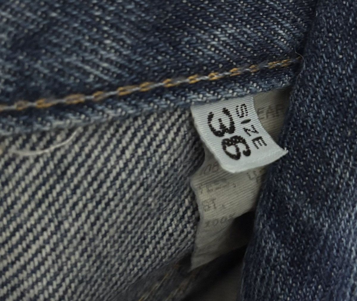 Designer × Moschino × Vintage Vintage Moschino Denim peace patch button fly jeans Size US 36 / EU 52 - 4 Thumbnail