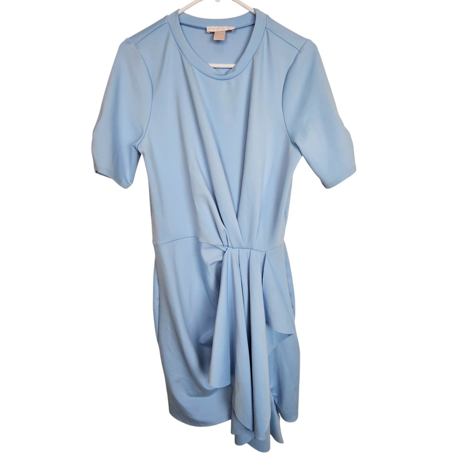 Rachel Antonoff Rachel Parcell Womens Draped Interlock Mini Dress Mini Sz XL Size XL / US 12-14 / IT 48-50 - 1 Thumbnail