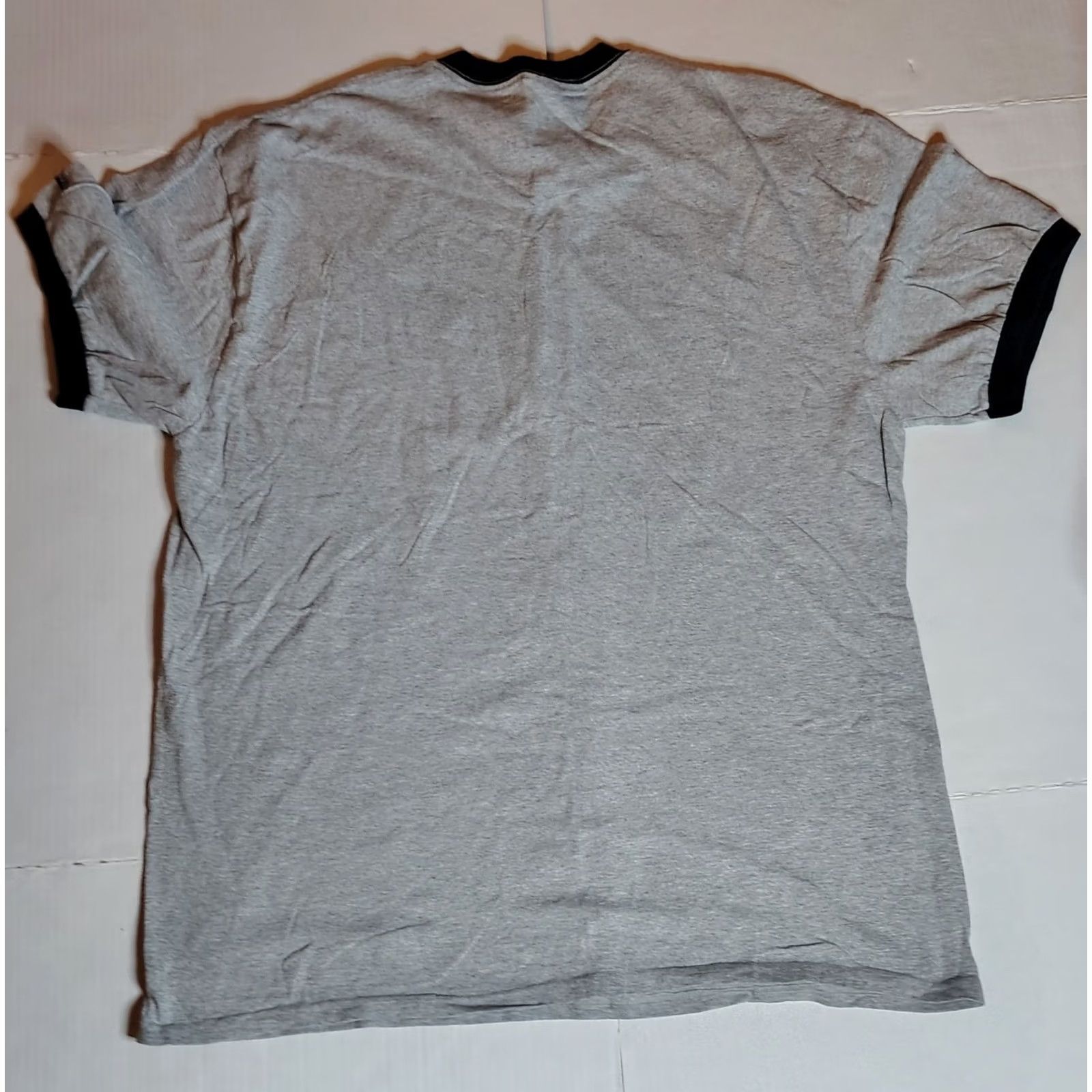 DC Comics VINTAGE Batman Doomsday Clock DC Comics Shirt Mens Sz XL Superman ringer Gray Cotton Size US XL / EU 56 / 4 - 3 Thumbnail