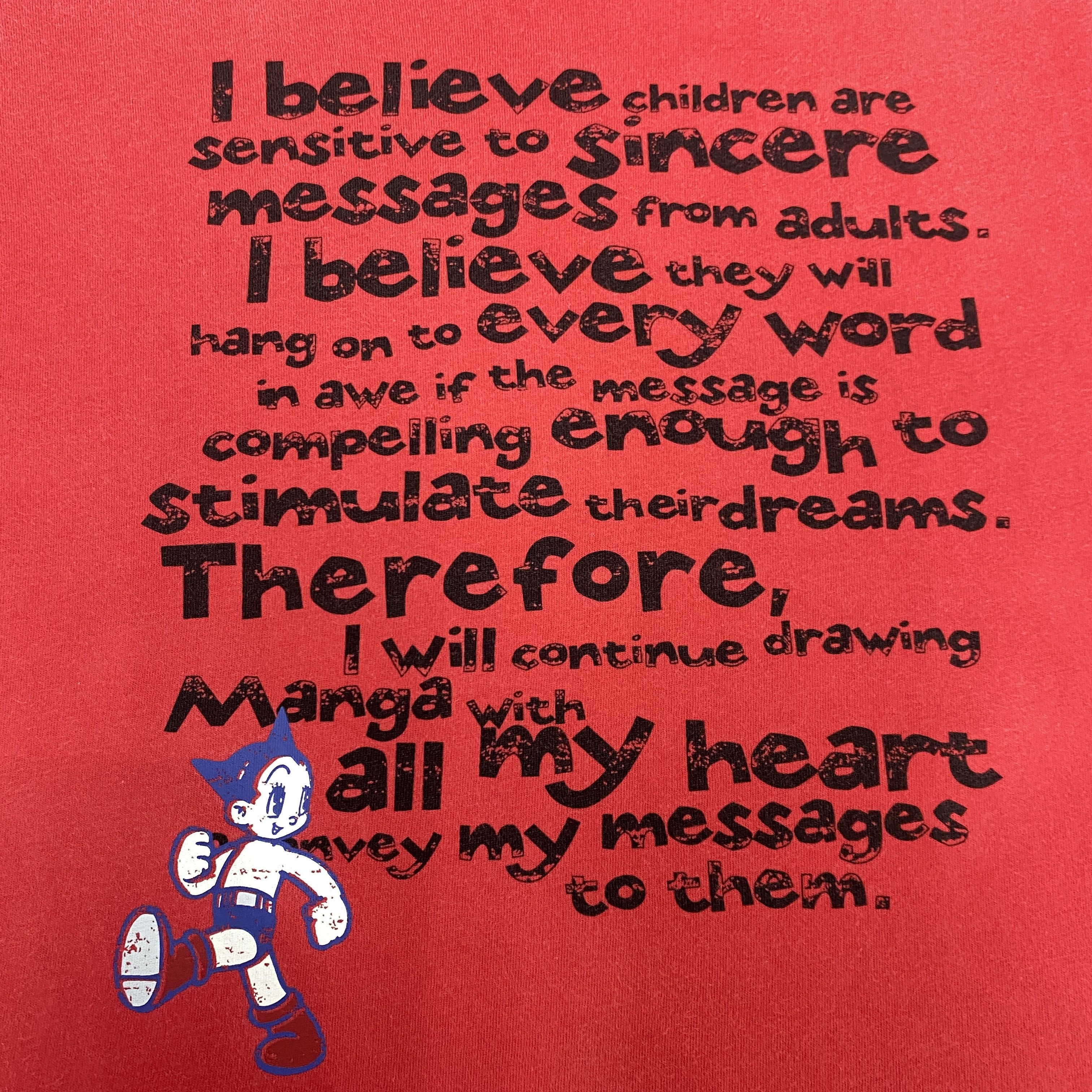 Anime Uniqlo x Astro Boy Written Text Medium T-Shirt - L082 Size US M / EU 48-50 / 2 - 3 Thumbnail