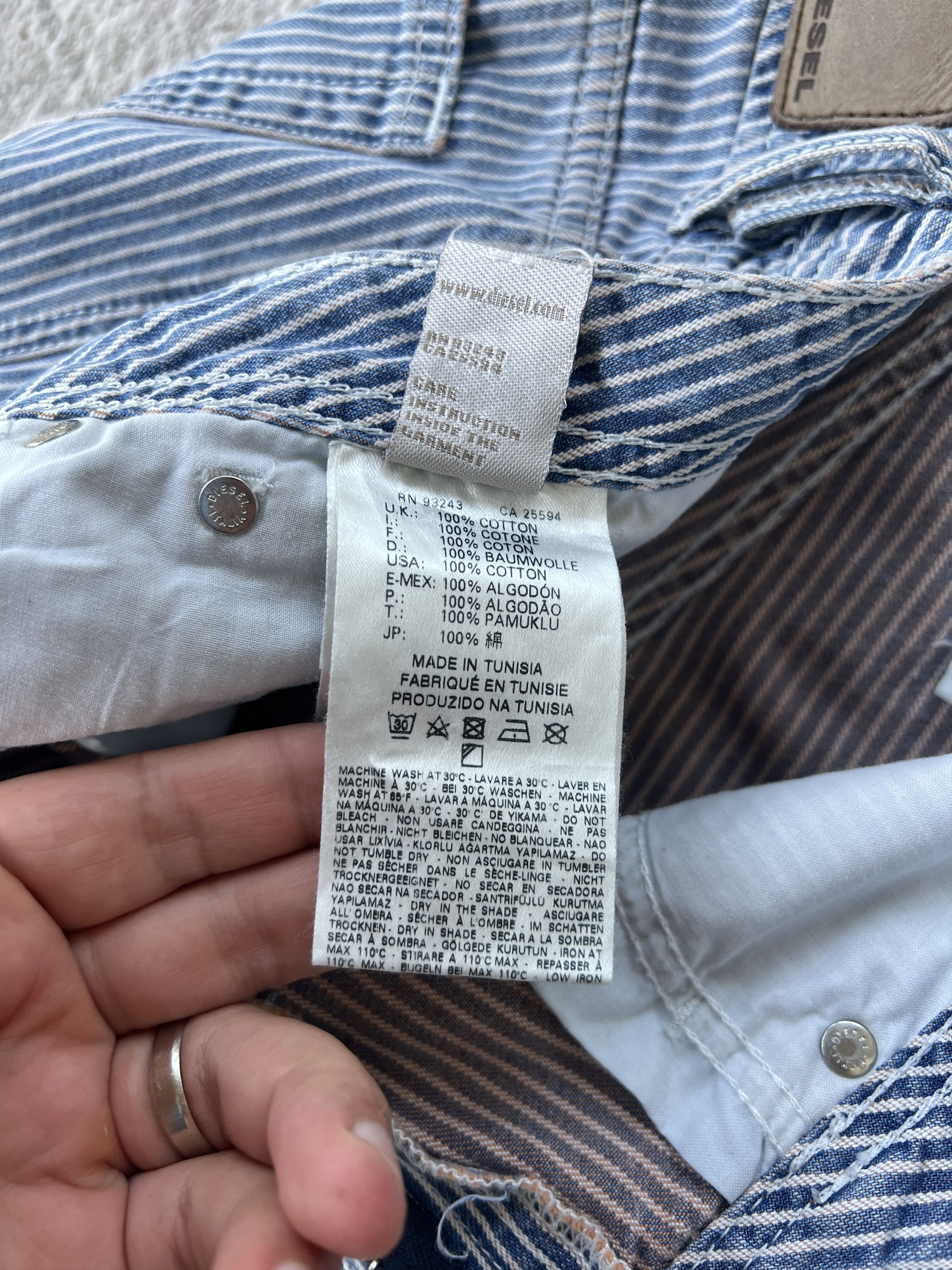 Diesel Diesel Shioner Jeans Size US 34 / EU 50 - 7 Thumbnail