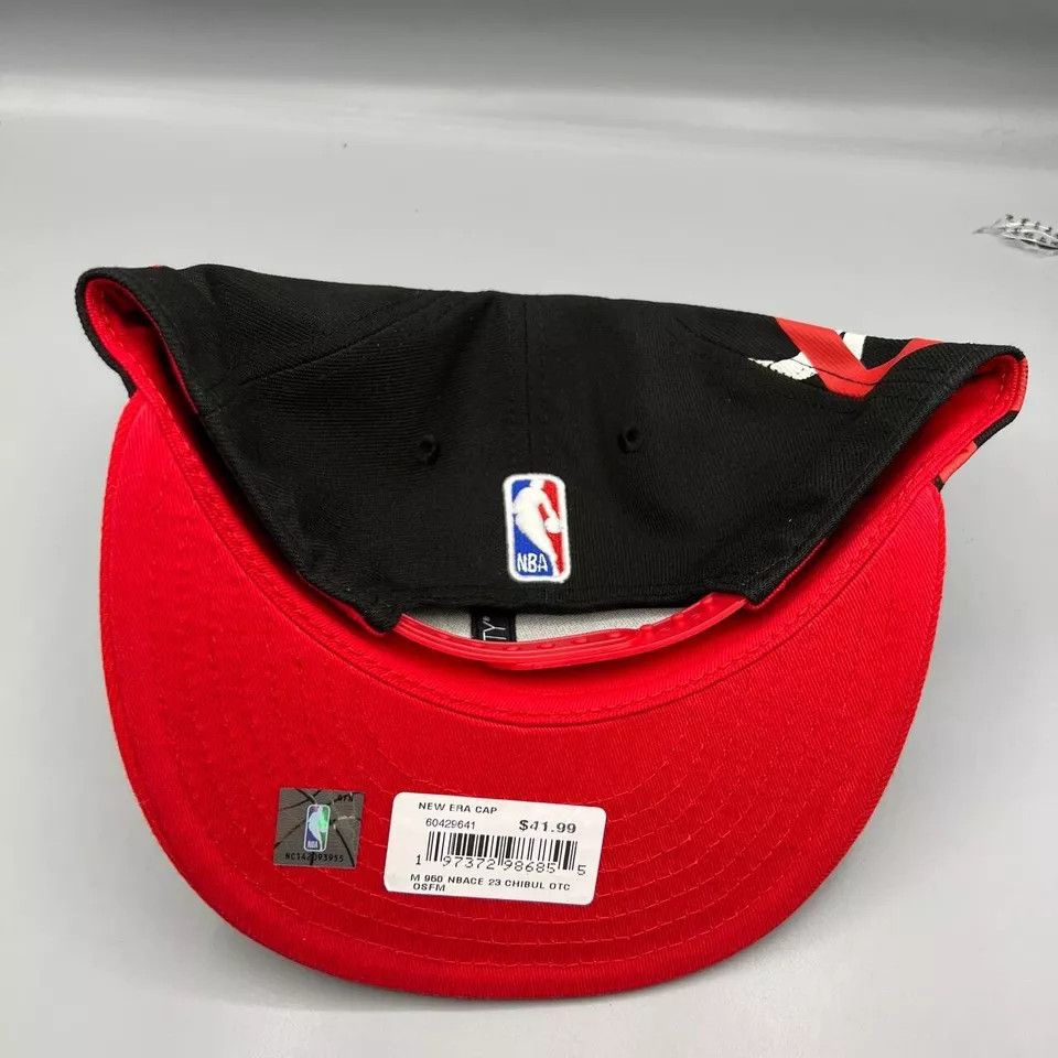 New Era Chicago Bulls Hat Men 9Fifty New Era NBA Snap Back Cap New Size ONE SIZE - 6 Thumbnail