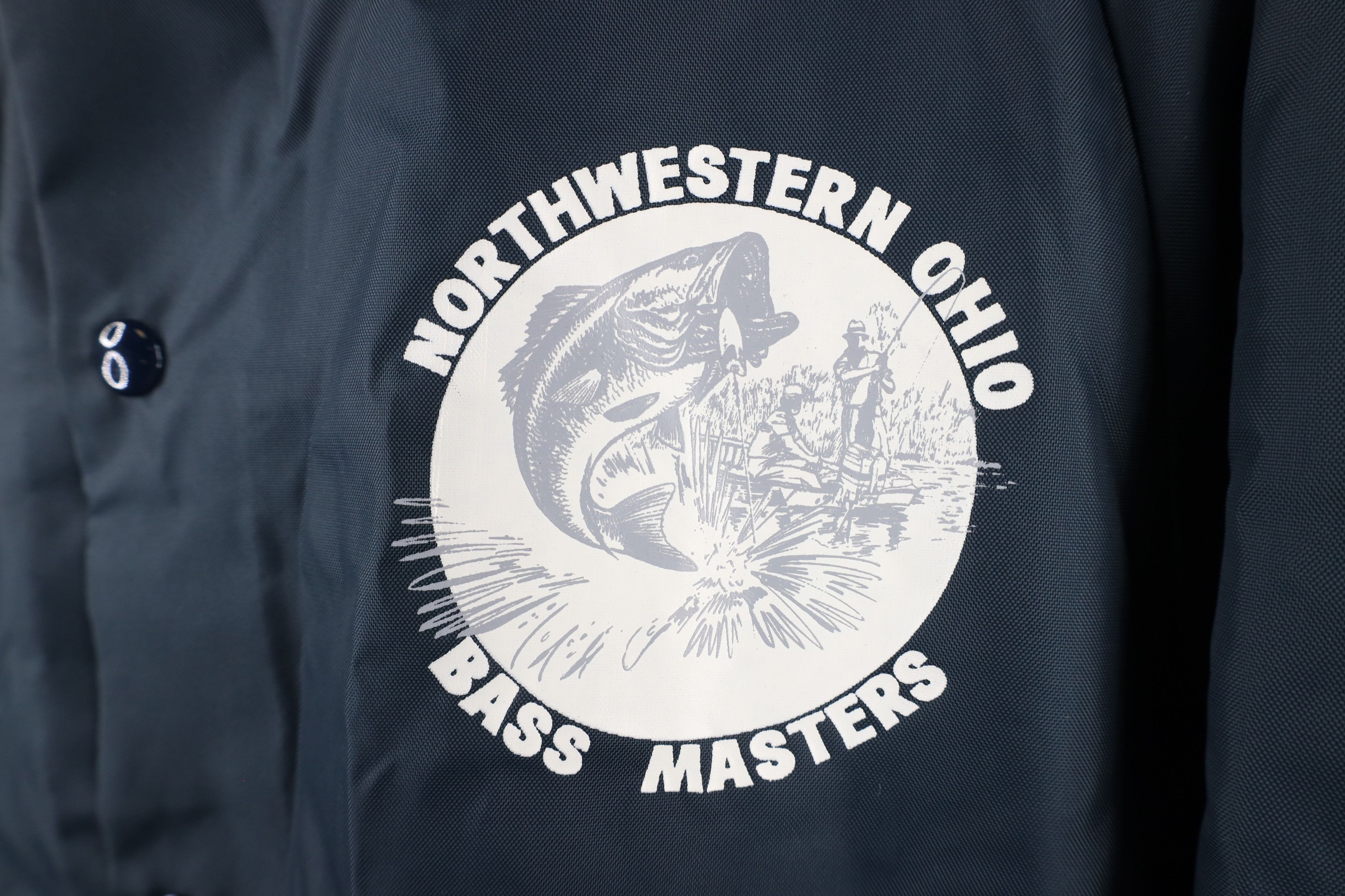 Vintage Vintage 70s Ohio Bass Masters Quilted Bomber Jacket USA Size US L / EU 52-54 / 3 - 4 Thumbnail