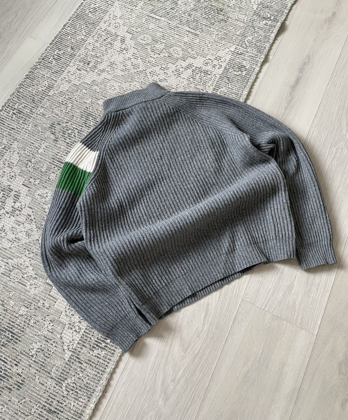 Dirk Bikkembergs Bikkembergs Runway Avant Garde Wool Zip Sweater Size US XL / EU 56 / 4 - 6 Thumbnail
