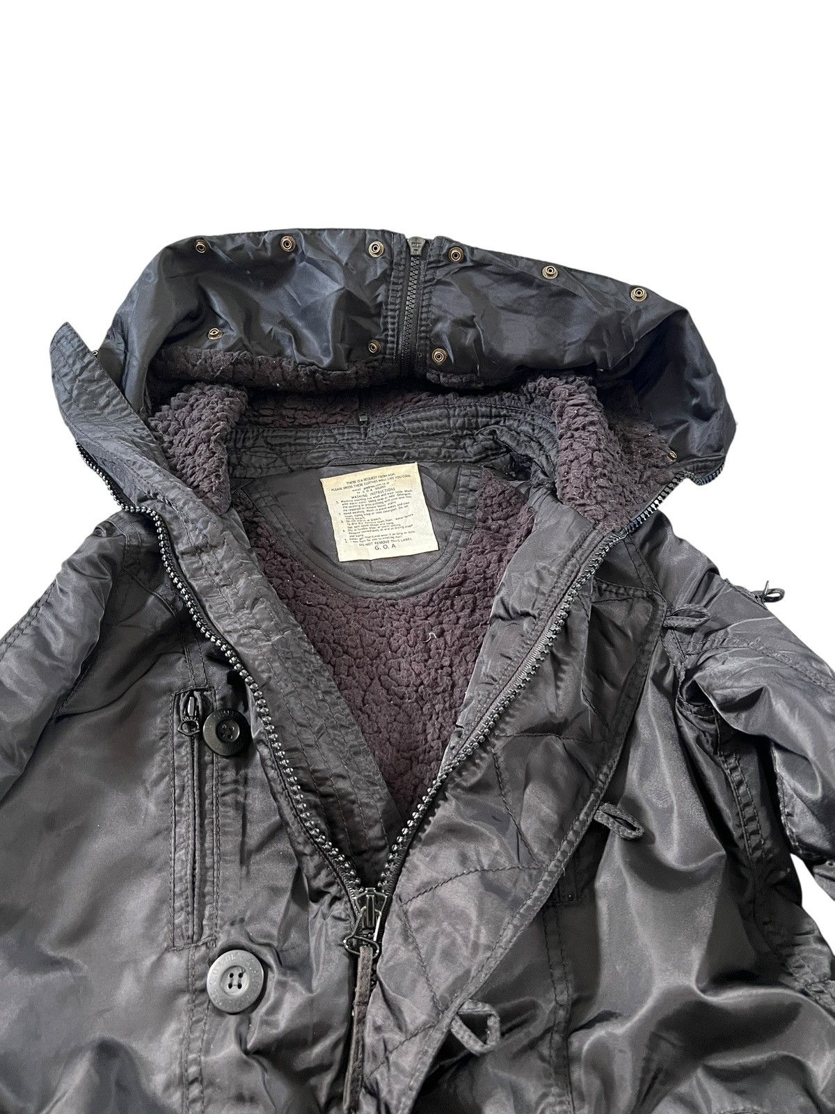 GOA 2000s GOA Military Parka Jacket Boa Fleece Lining Size US S / EU 44-46 / 1 - 18 Thumbnail