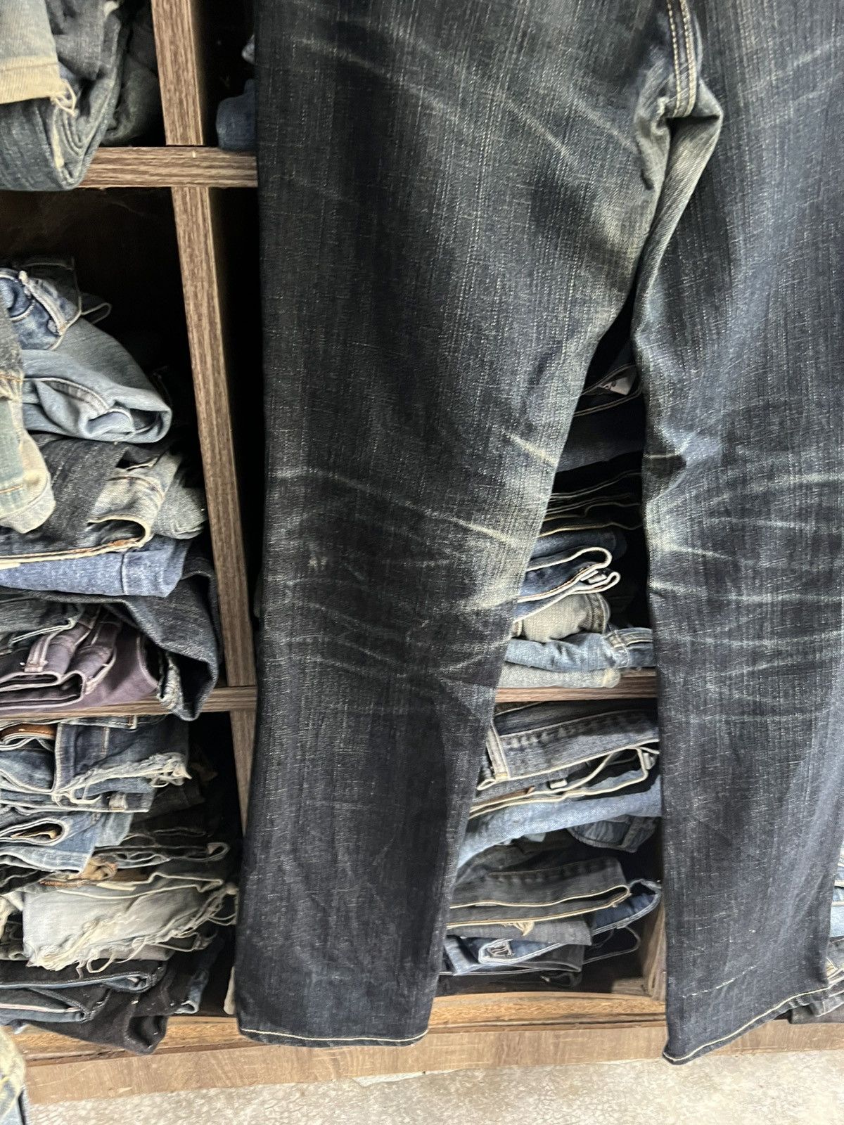 Edwin 🔥Vintage Miss Edwin Flared Denim Size 28" / US 6 / IT 42 - 12 Thumbnail
