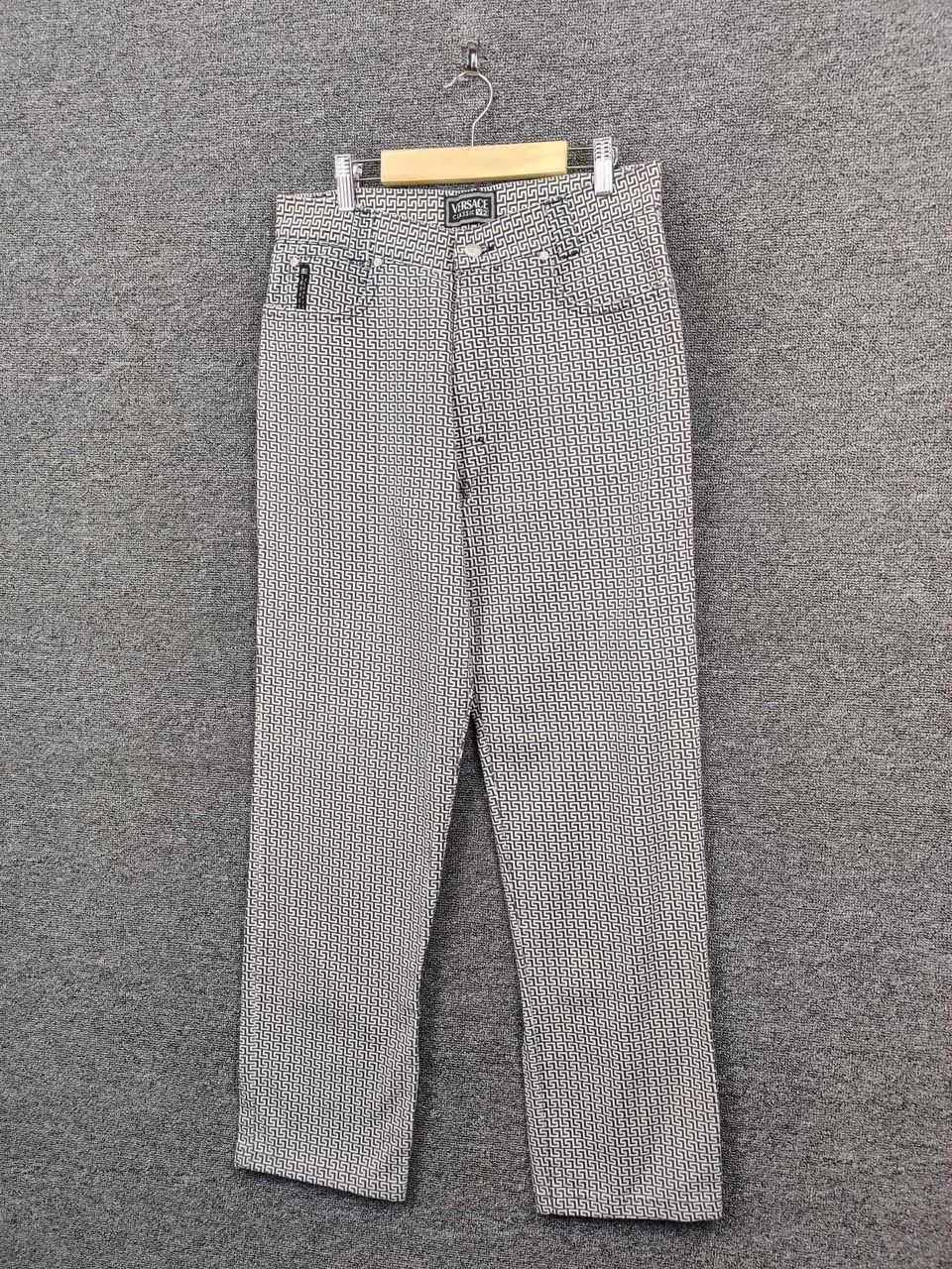 Versace Vintage Versace Classic V2 Monogram Trousers Loose Pants Size US 31 - 2 Thumbnail