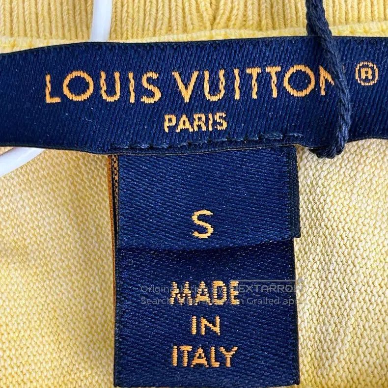 Louis Vuitton Louis Vuitton Chain Logo Print Crew Neck Short Sleeves Size S / US 4 / IT 40 - 5 Thumbnail
