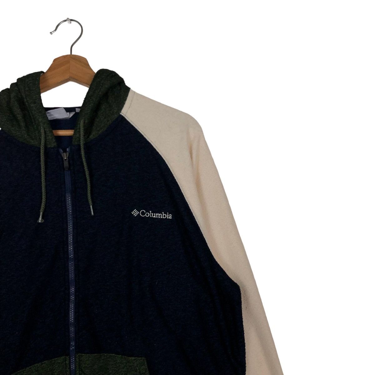 Japanese Brand 🔥Zipper Jacket Oudoor Columbia Hiking Double Colour Size US L / EU 52-54 / 3 - 6 Thumbnail