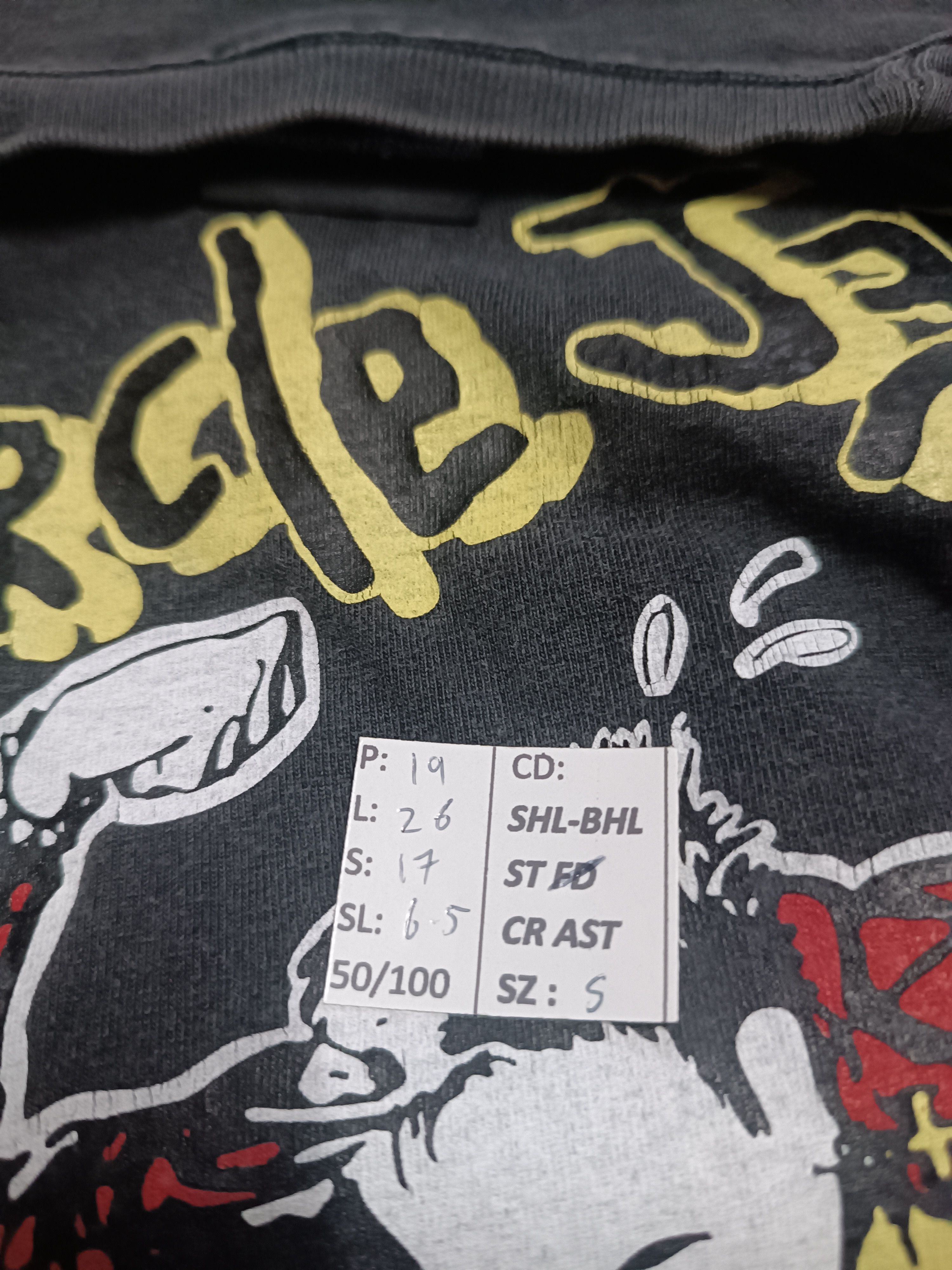 Band Tees VINTAGE 2003 CIRCLE JERKS FADED Y2K HARDCORE PUNK minor flag Size US S / EU 44-46 / 1 - 18 Thumbnail
