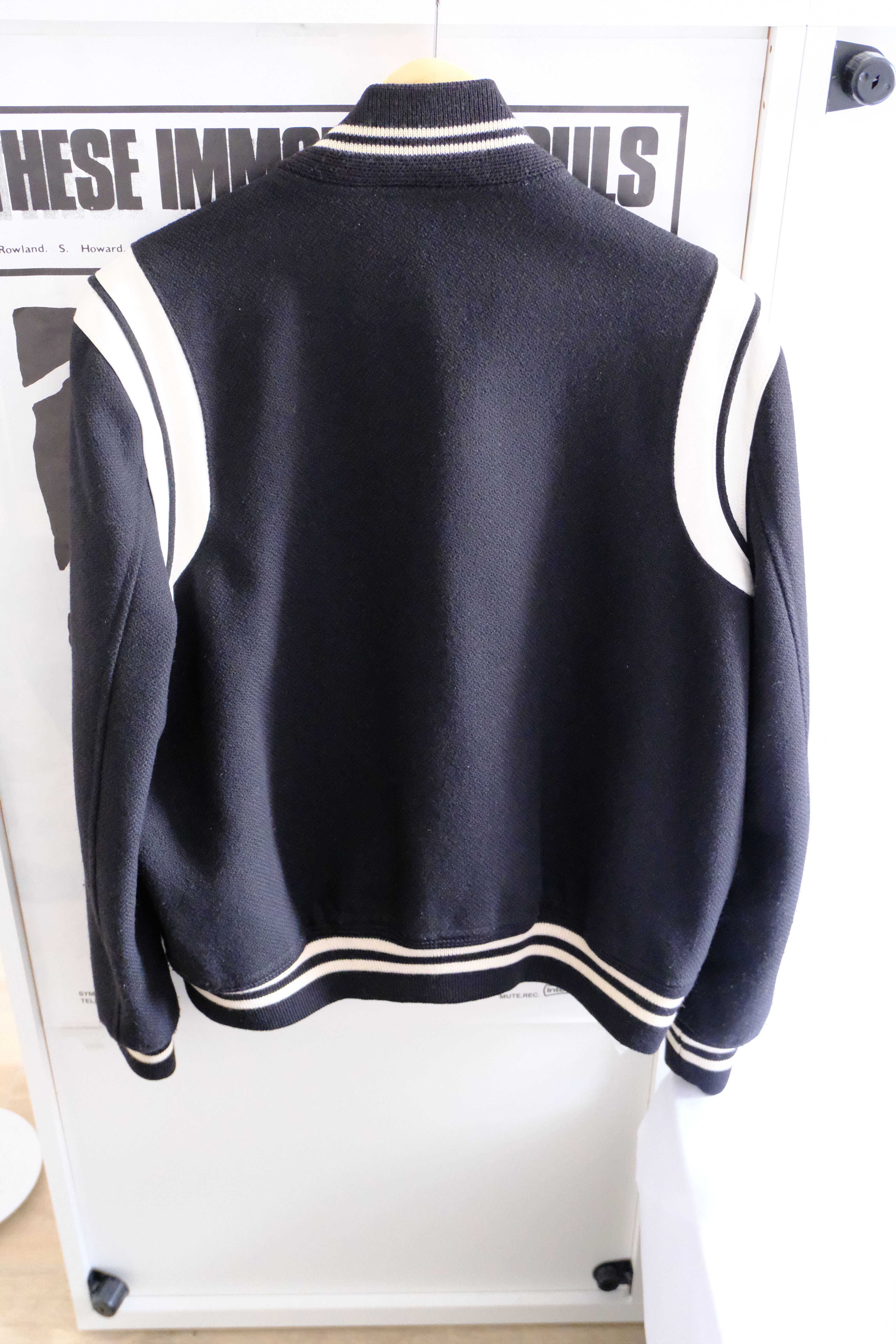 Saint Laurent Paris Teddy varsity bomber jacket Size US M / EU 48-50 / 2 - 2 Thumbnail