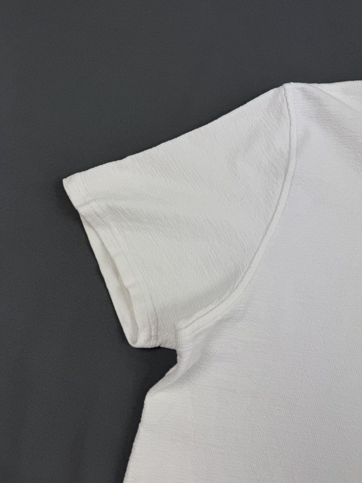 Folk Folk White Heavy Cotton Polo Size US L / EU 52-54 / 3 - 8 Thumbnail