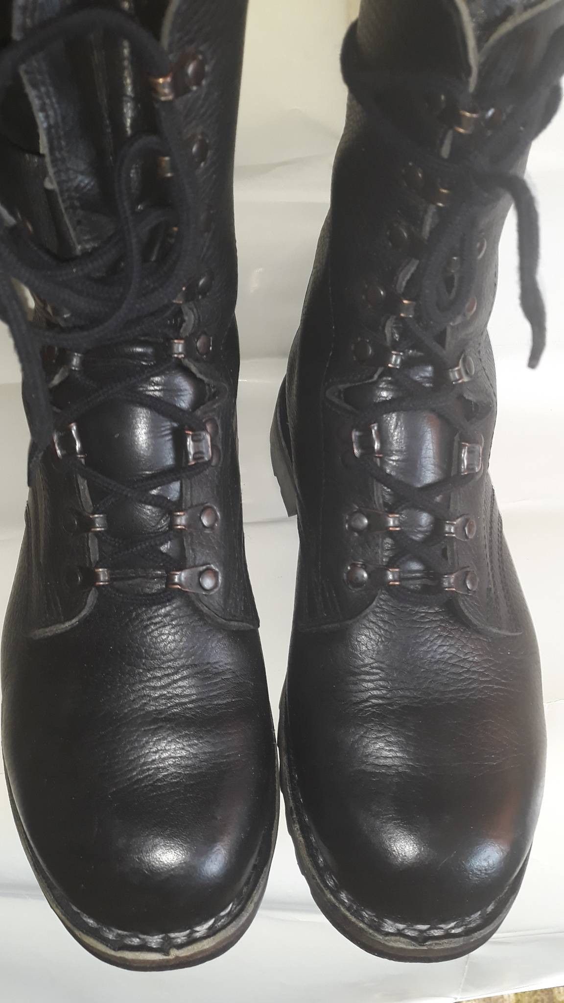 Vintage RARE Vintage 70s Kampfstiefel 77 ARMY BOOTS, 26,0 Size US 7.5 / EU 40-41 - 9 Thumbnail