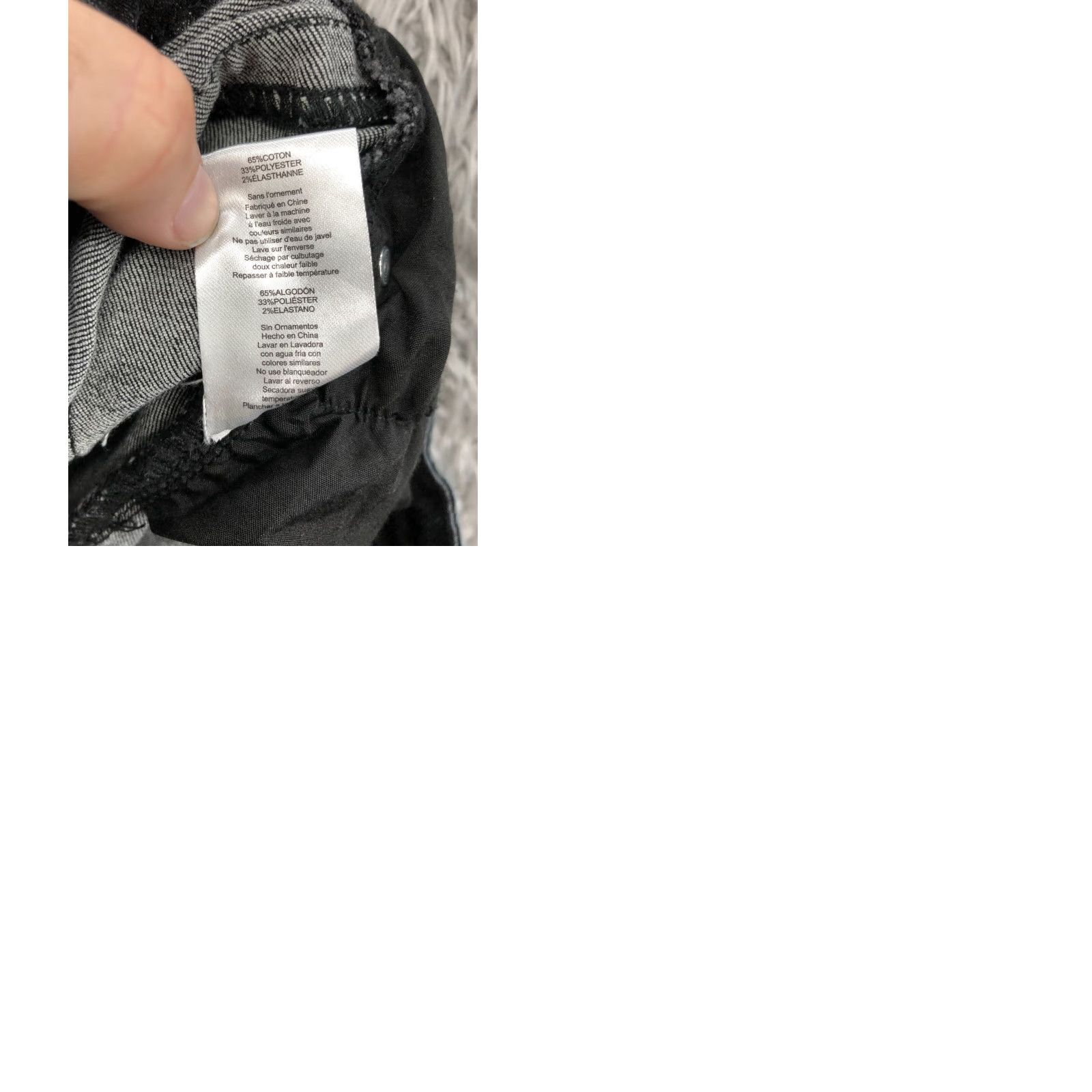 Market Thread Market Bootcut Jeans Size 13 Juniors Womens Dark Wash Black Jeans Casual Regular 5-Pocket Denim N/A Mens Womens Boys Girls Size 34" / US 12 / IT 48 - 9 Thumbnail