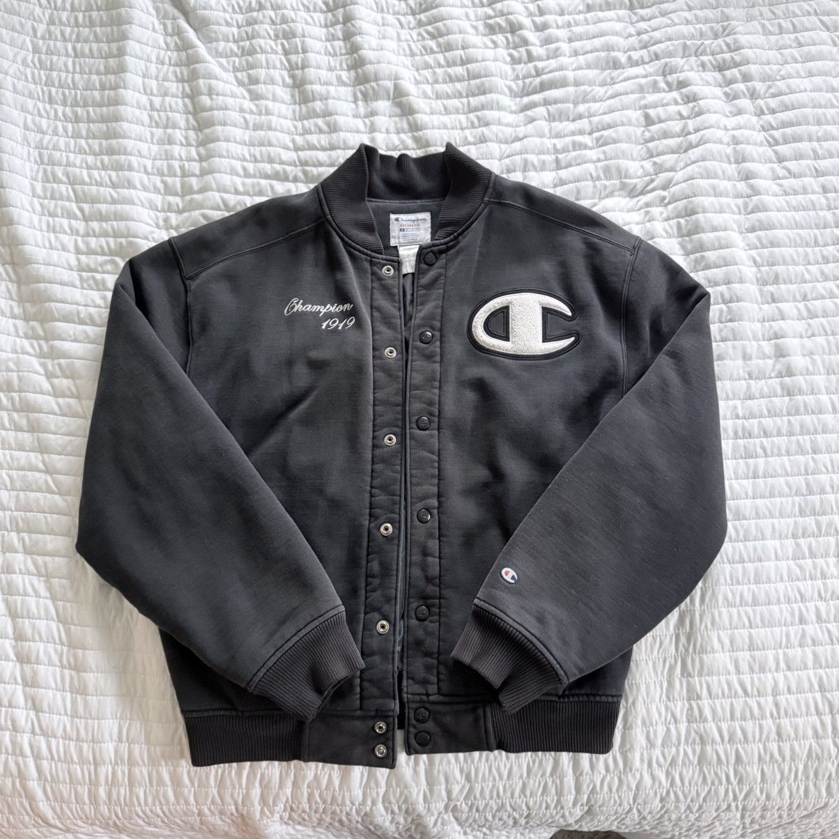 Champion Vintage Champion Varsity Bomber Jacket Quilted Lined Size US M / EU 48-50 / 2 - 1 Thumbnail