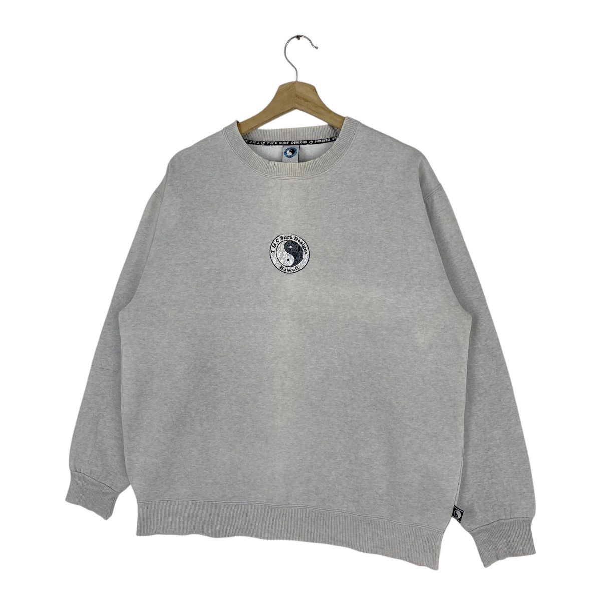 Vintage 90’s T&C Dragon Surfboard Sweatshirt Size US M / EU 48-50 / 2 - 4 Thumbnail