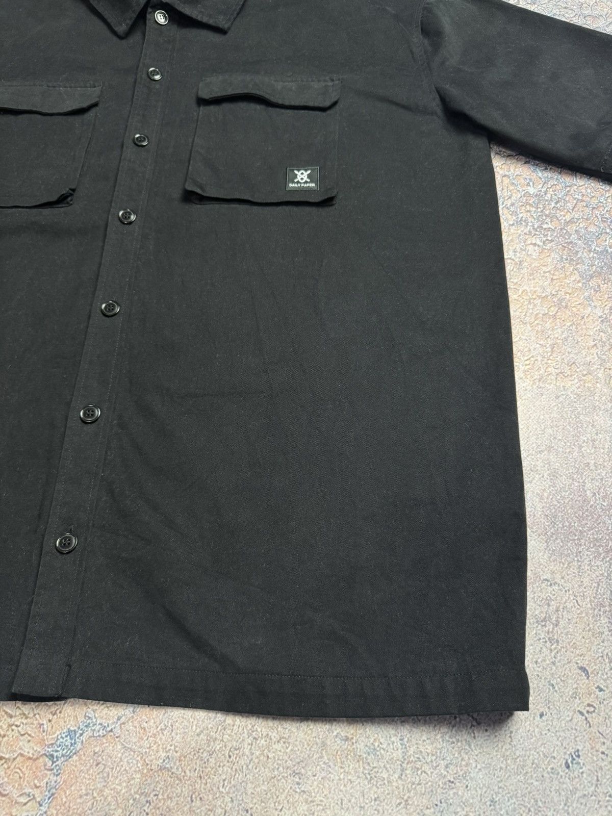 Daily Paper Daily Paper Natir SS Shirt Black Size XL Size US XL / EU 56 / 4 - 4 Thumbnail