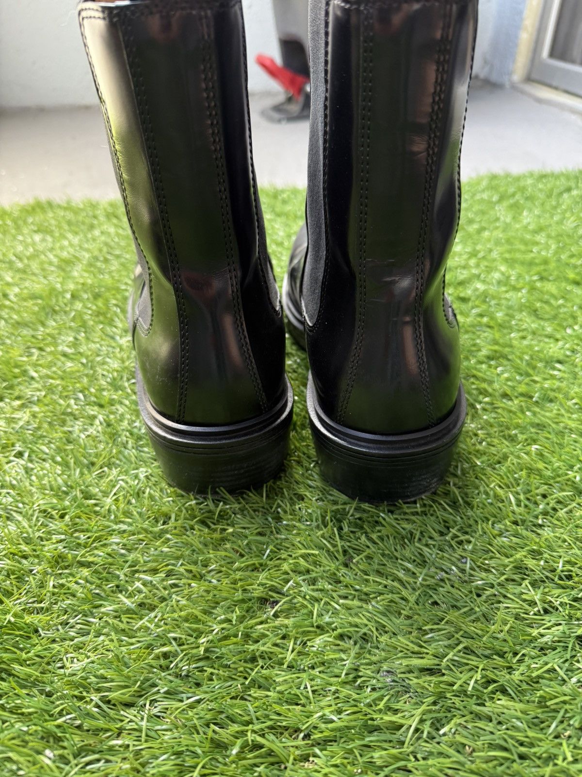 Bottega Veneta Bottega Veneta Fireman Boot in Black Size 42 Size US 9 / EU 42 - 4 Thumbnail
