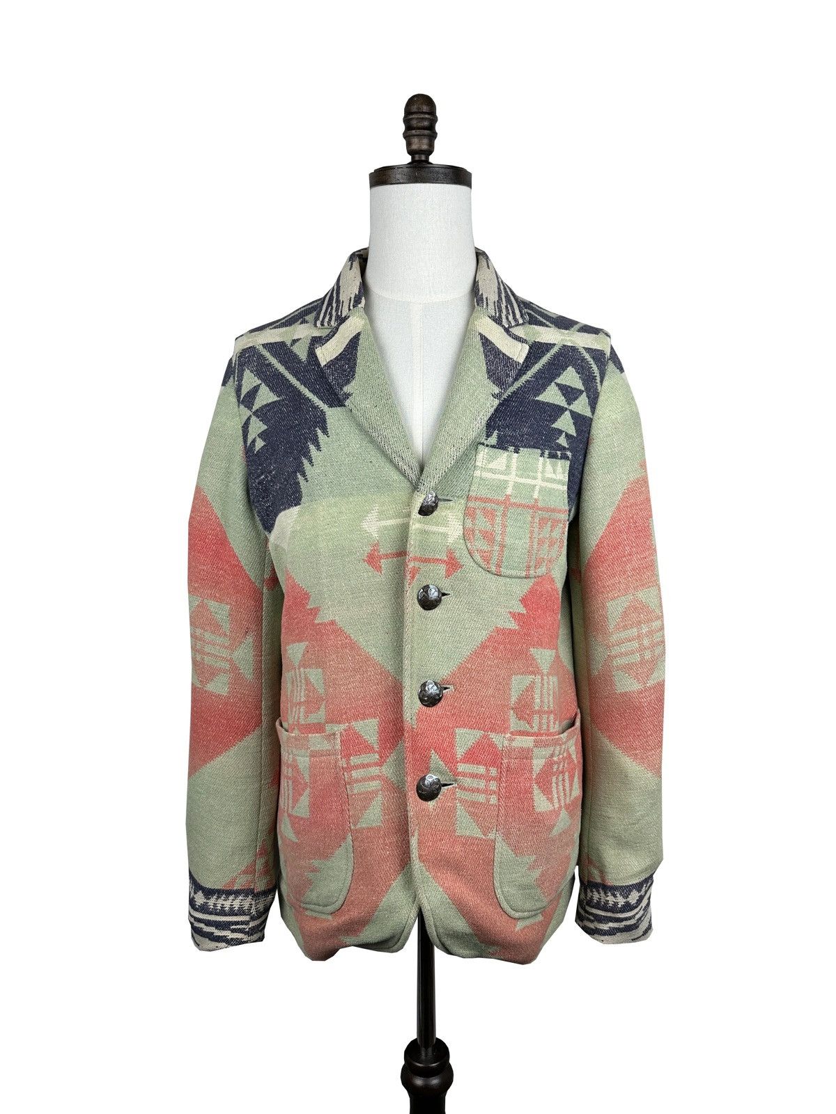Visvim FW12 SPOT Hoppiland Jacket IT Navajo Blanket Size US L / EU 52-54 / 3 - 1 Thumbnail