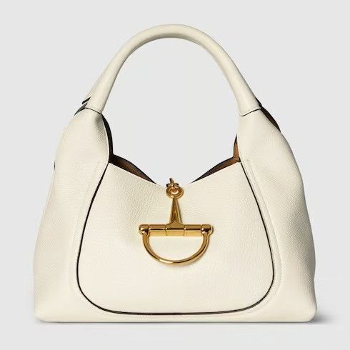 Gucci o1la5ras0526 Size: OS / Softbit Medium Top Handle Bag White Size ONE SIZE - 1 Thumbnail