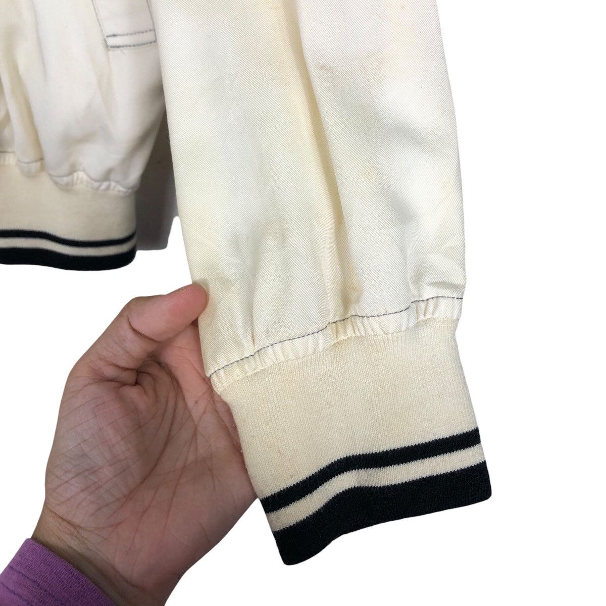 Japanese Brand × Vintage 📌Vintage Bomber Jacket Hardy Amies Sport Big Logo Size US M / EU 48-50 / 2 - 16 Thumbnail