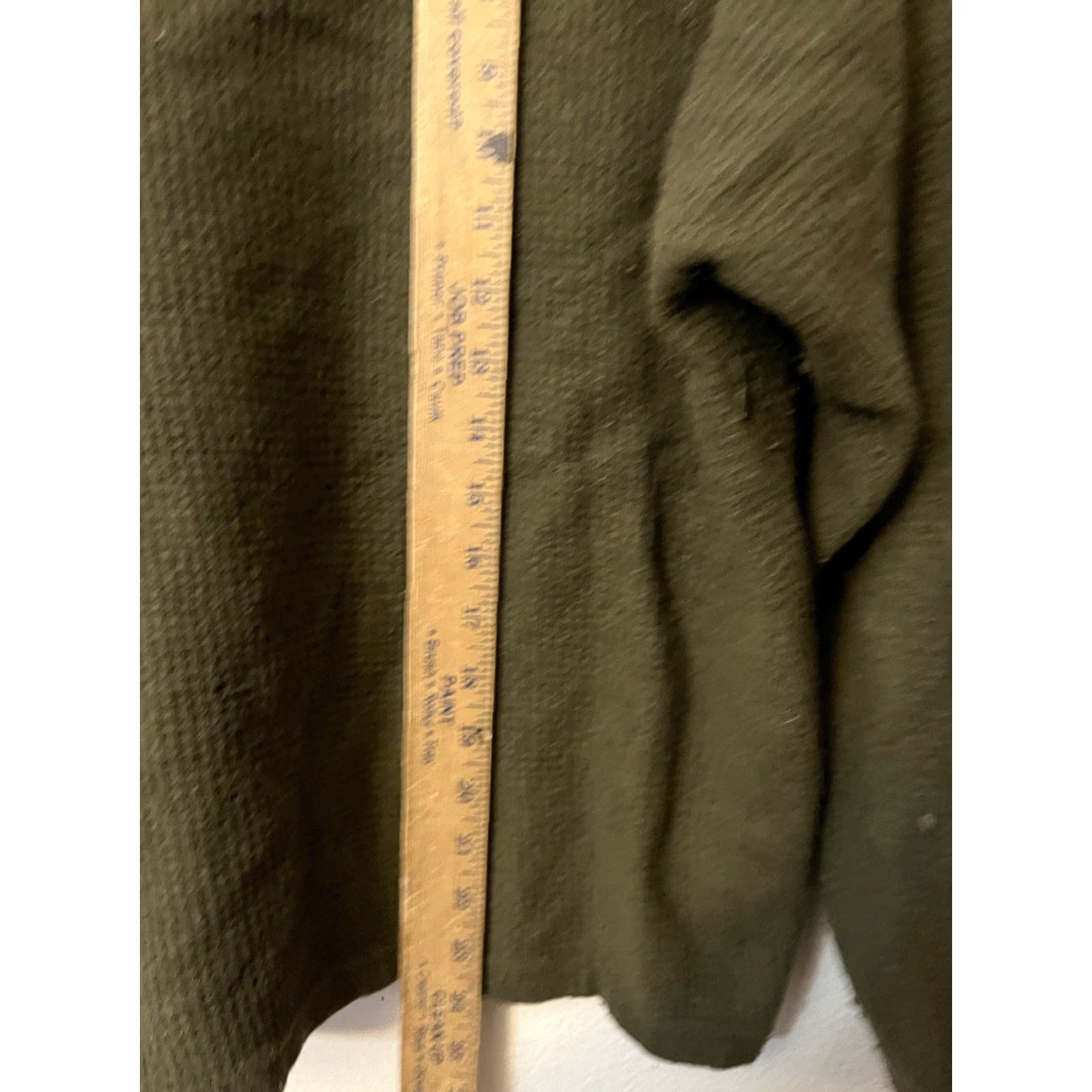 American Eagle Outfitters American Eagle Outfitters Mens Sweater XL Green Lambswool Blend Pullover Long Sleeve Knit V-Neck Casual Business Men Size US XL / EU 56 / 4 - 4 Thumbnail