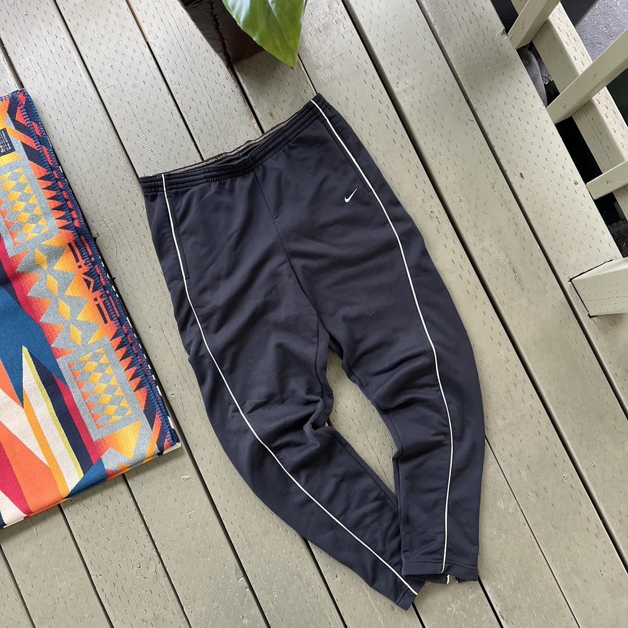 Nike × Vintage Vintage Nike Baggy Track Pants Y2K Sweatpants Size US 34 / EU 50 - 4 Thumbnail
