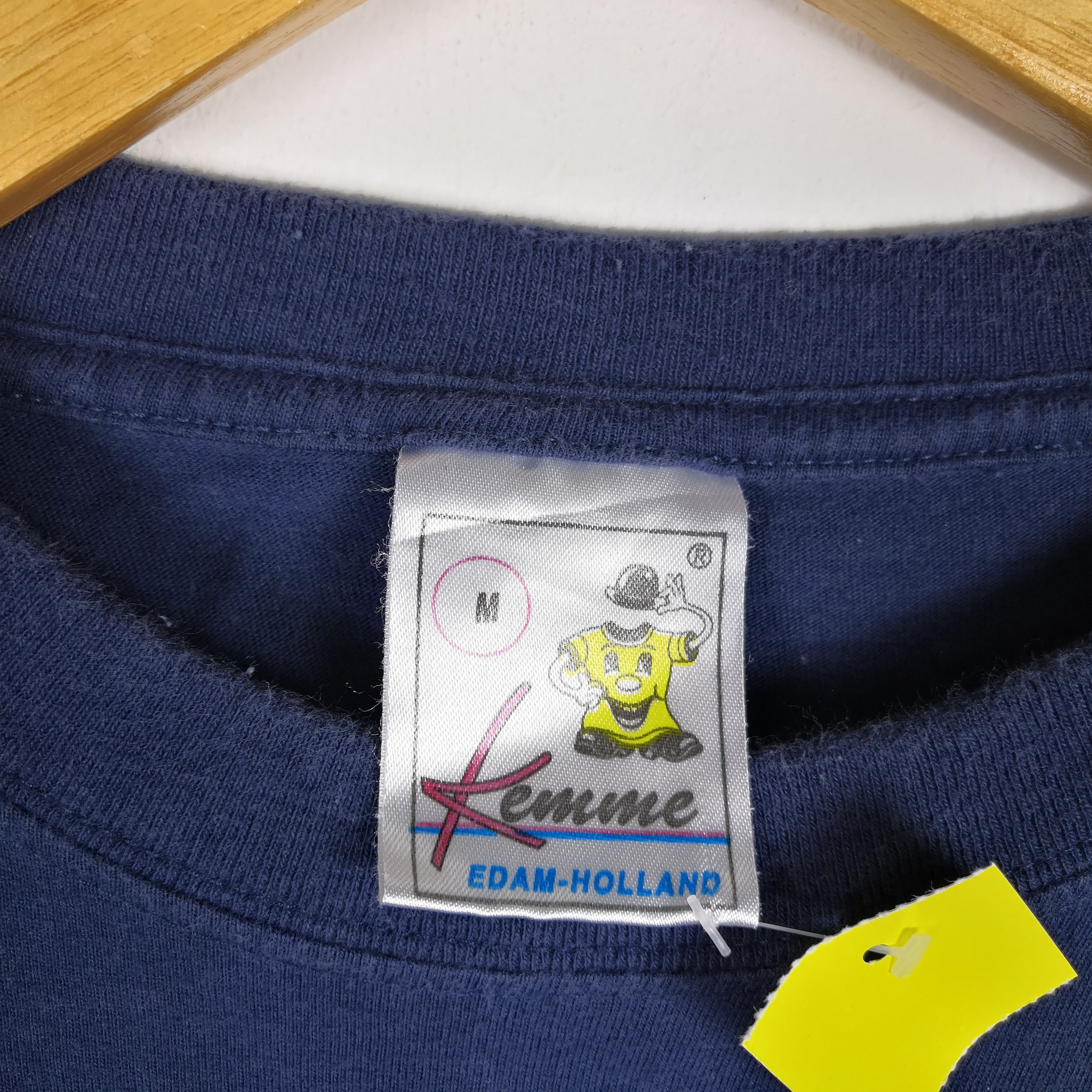 Other Vintage 90s Amsterdam Holland T-Shirt Embroidery Novelty Tee Size US L / EU 52-54 / 3 - 4 Thumbnail