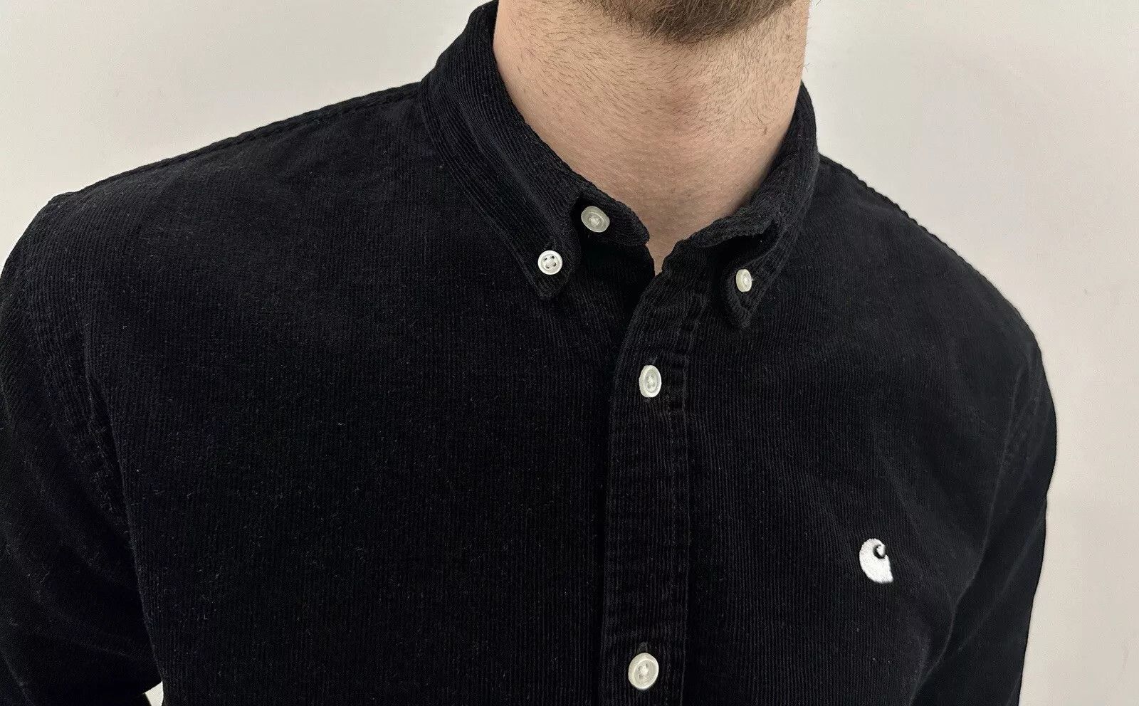 Carhartt Wip Carhartt Wip Madison Fine Cord Mens Corduroy Velvet Shirt Size US M / EU 48-50 / 2 - 5 Thumbnail