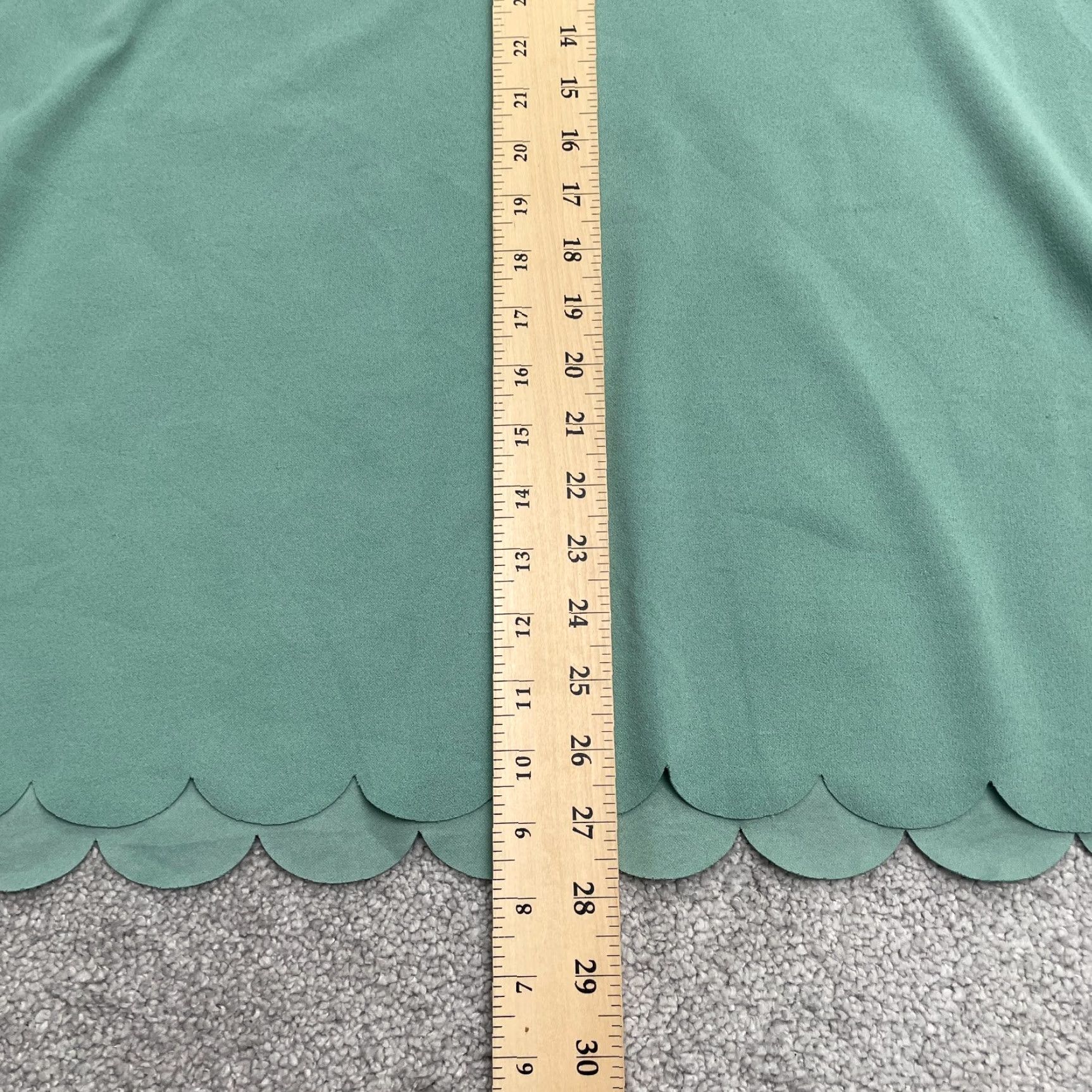 Vintage **Green Round Neck Short Sleeve Tunic Blouse Womens 2X** User: **Green Round Neck Short Sleeve Tunic Blouse - Womens 2X** Size XXL / US 16-18 / IT 52-54 - 6 Thumbnail