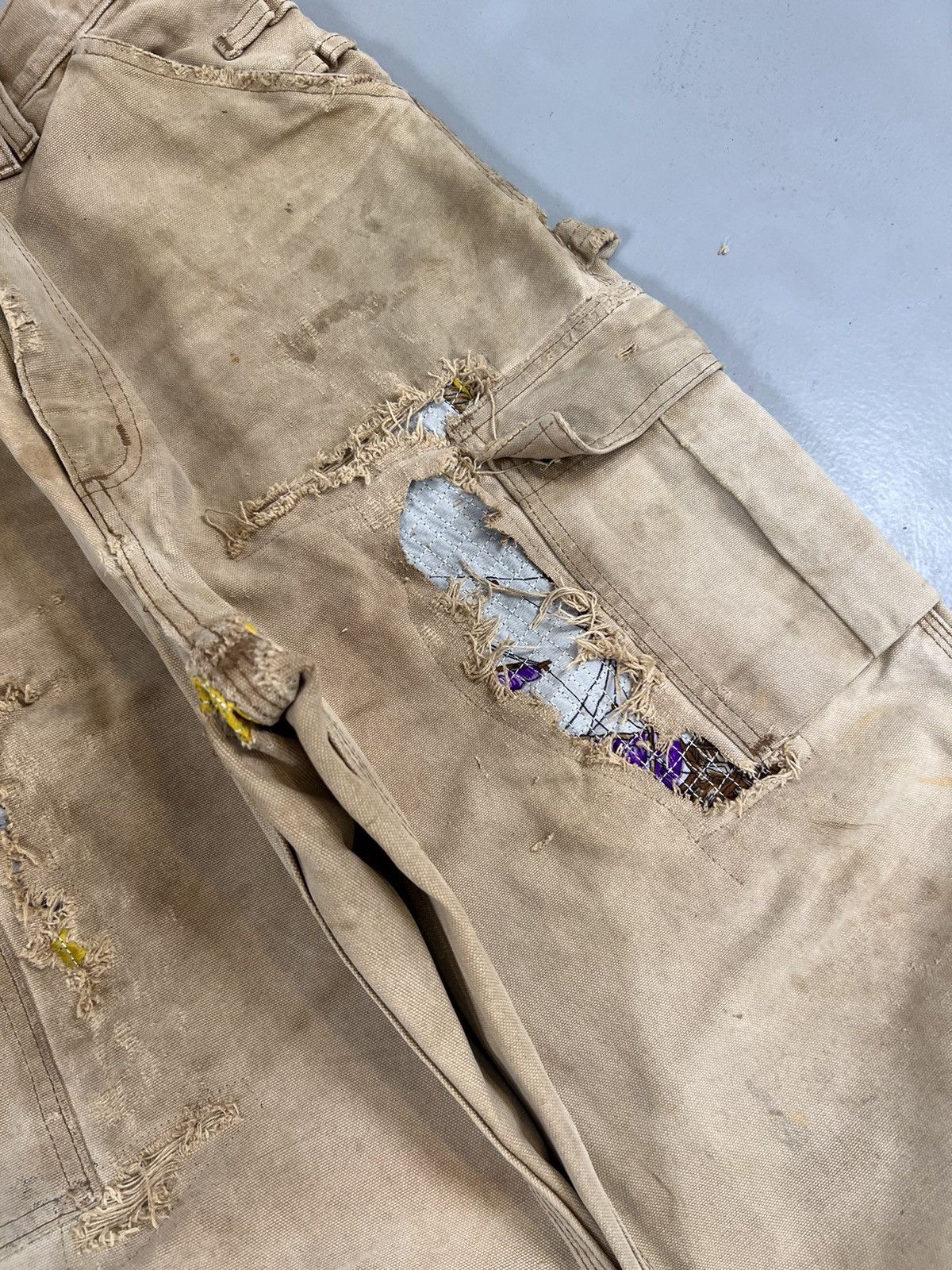 Carhartt Vintage Carhartt tan 90s cargo pants Size US 32 / EU 48 - 4 Thumbnail