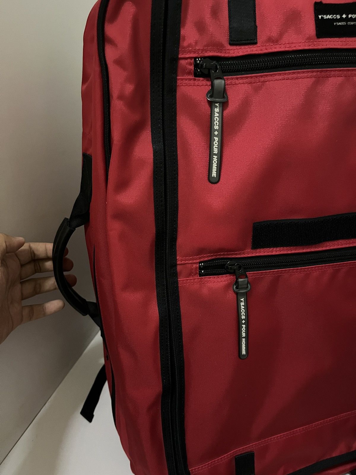 Yohji Yamamoto Yohji Yamamoto Y’ SACCS POUR HOMME 3 Way Travel Bag Size ONE SIZE - 5 Thumbnail