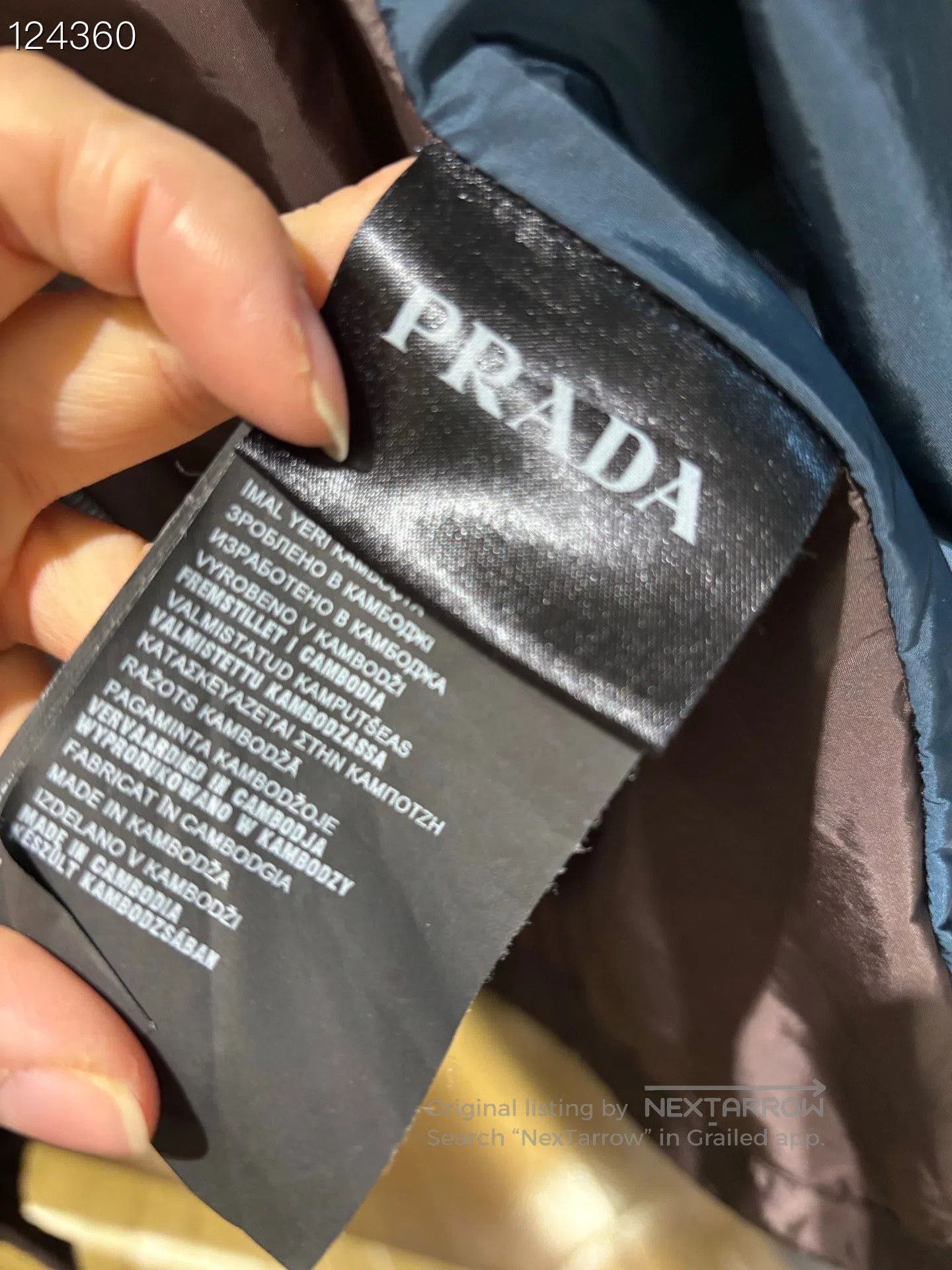 Prada PRADA Men's Nylon Jacket. Size US M / EU 48-50 / 2 - 6 Thumbnail