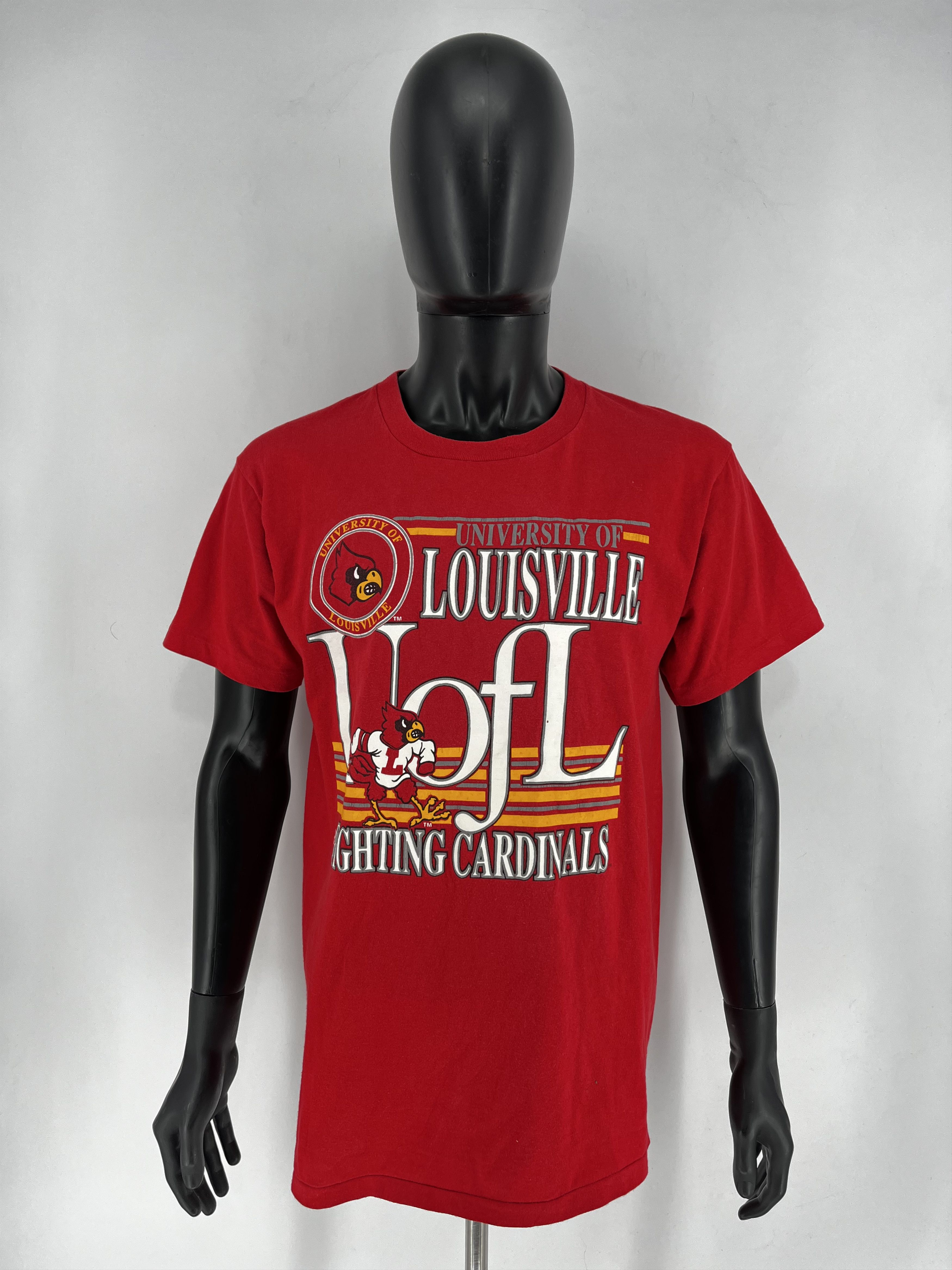 Japanese Brand Vintage Y2K Louisville Fighting Cardinals t-shirts Size US XL / EU 56 / 4 - 2 Thumbnail