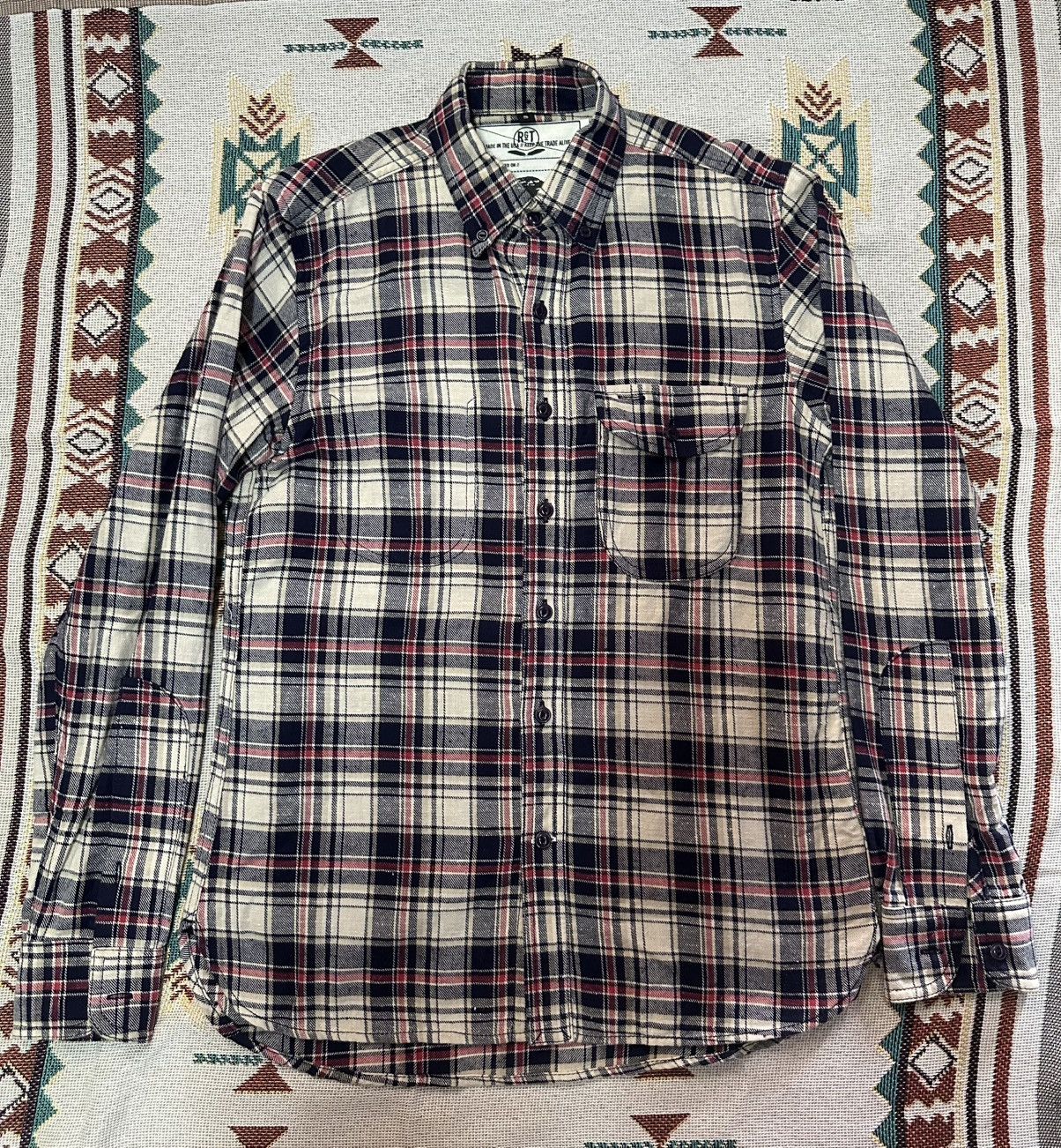 Rogue Territory Rogue Territory Plaid Long Sleeve Shirt Size US S / EU 44-46 / 1 - 1 Thumbnail