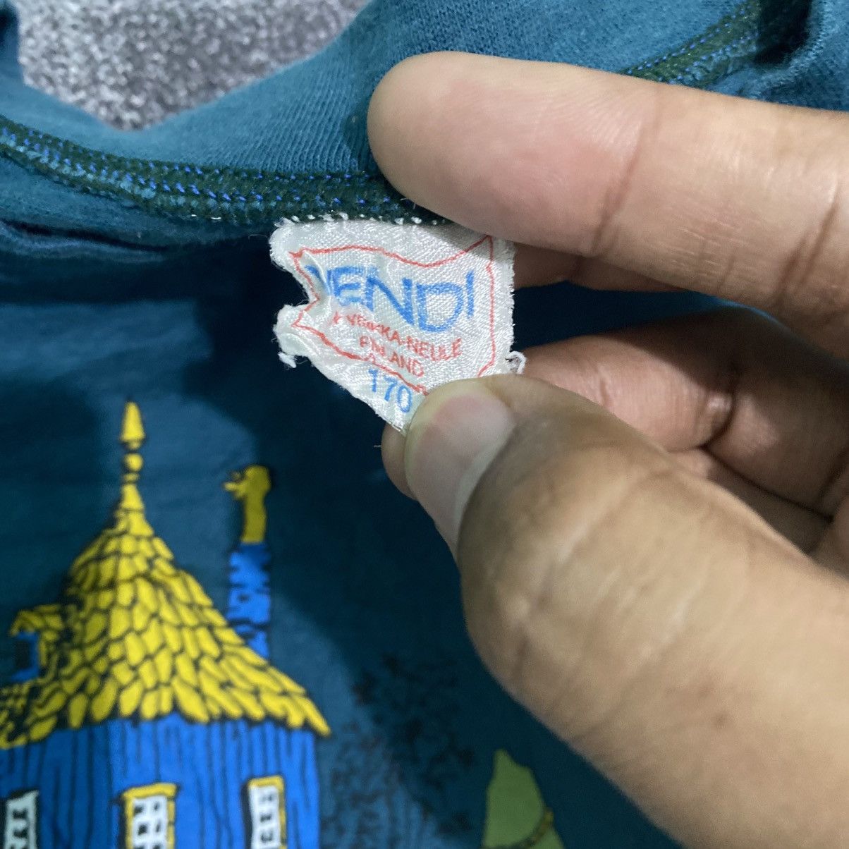 Vintage Vintage Moomin Snufskin Character 1999 Nordis Finland Tee Size US L / EU 52-54 / 3 - 4 Thumbnail