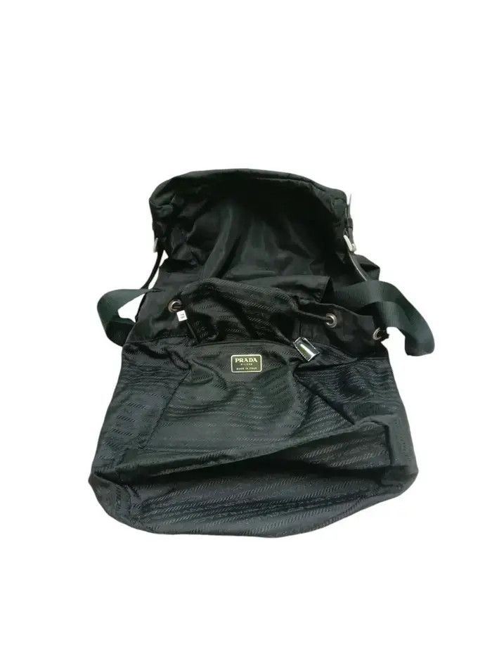 Prada Authentic Prada Nylon Backpack Like New Size ONE SIZE - 11 Thumbnail