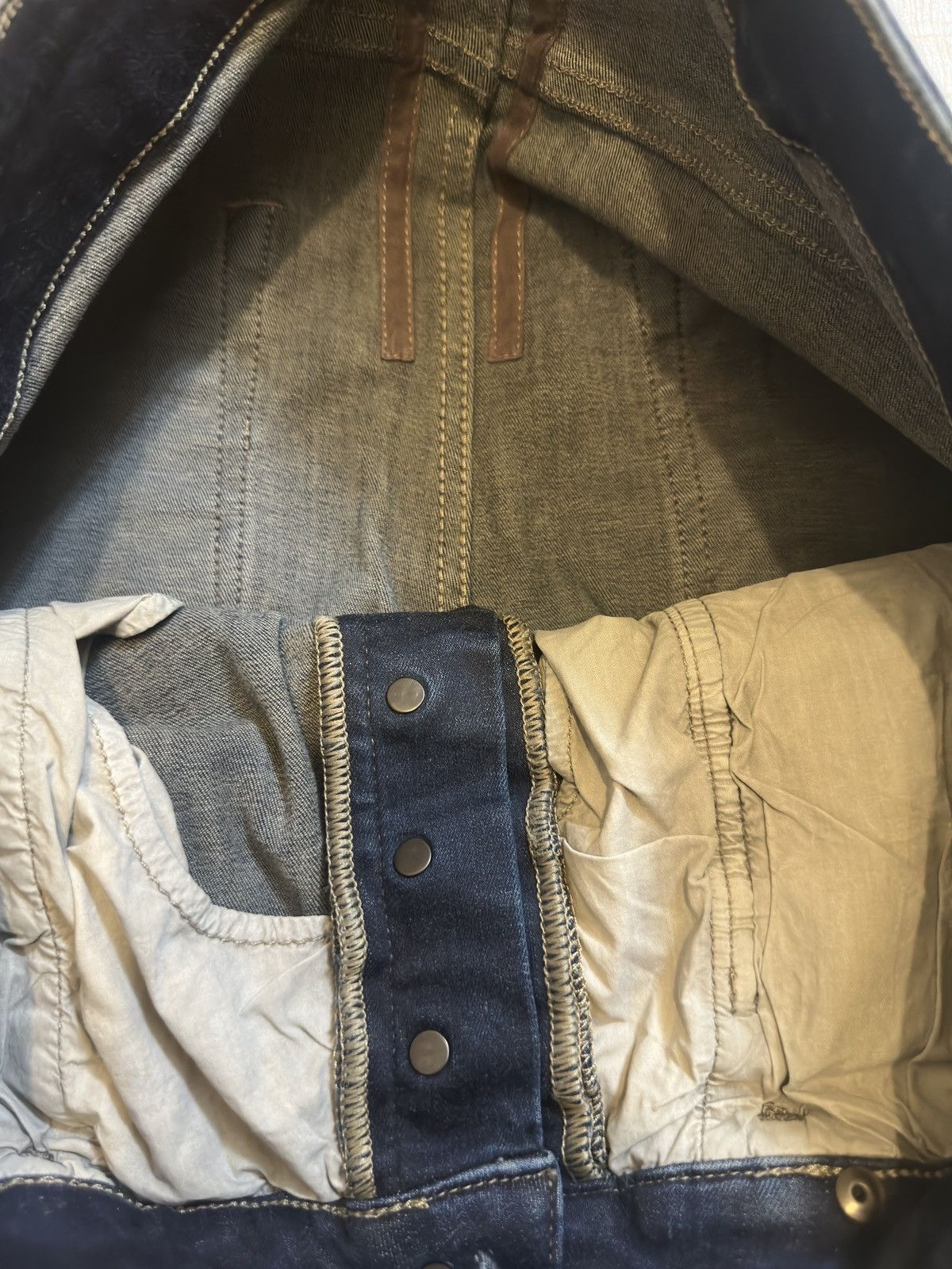 Rick Owens Rick Owens Detroit Cut Hustler Blue Denim Size US 32 / EU 48 - 10 Thumbnail
