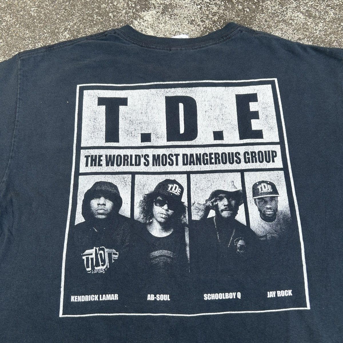 Rap Tees Vintage T.D.E. Top Dawg Entertainment Rap Hip Hop Size US M / EU 48-50 / 2 - 3 Thumbnail